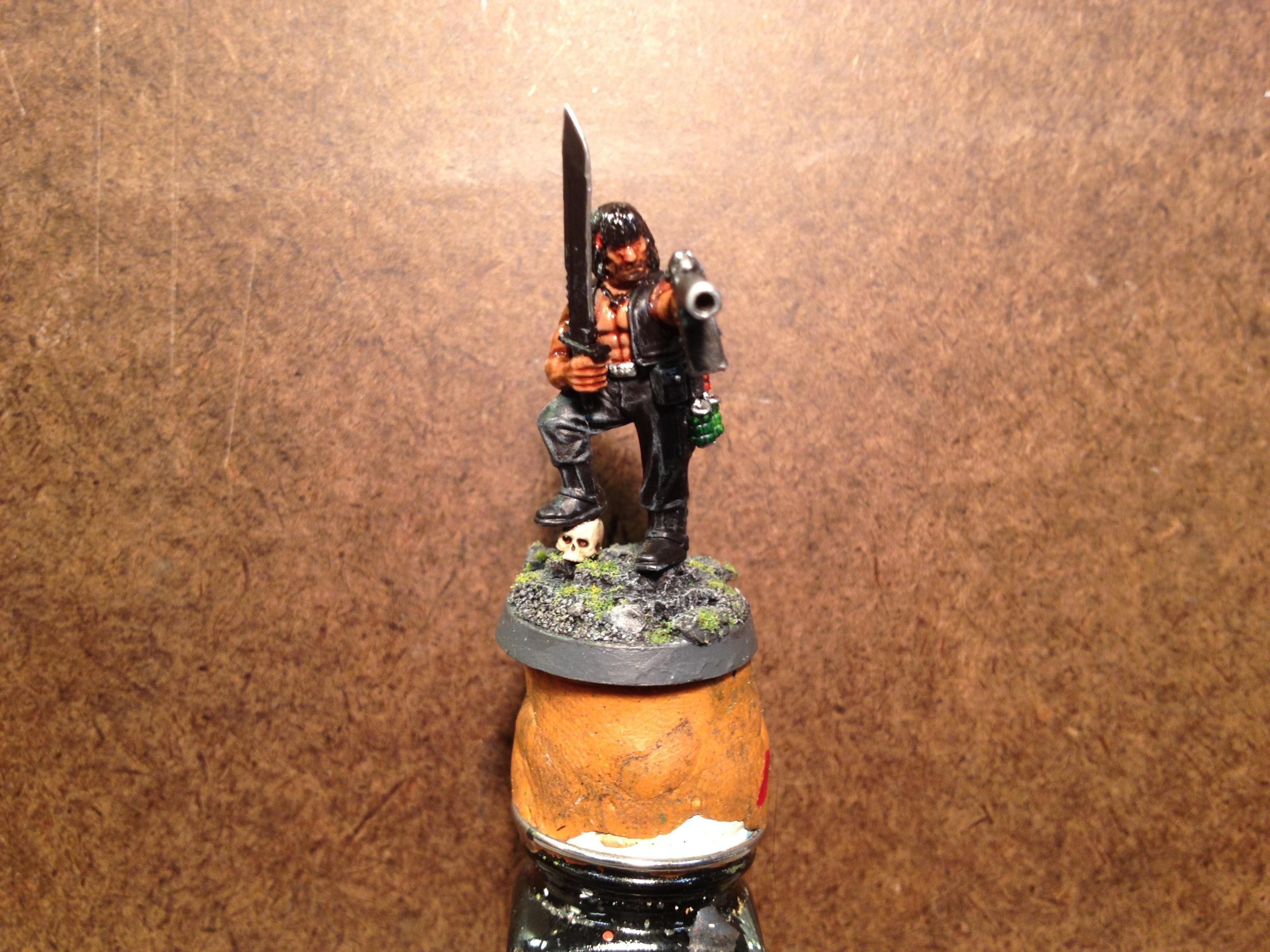 Conversion, Games Workshop, Imperial Guard, Marbo, Rambo, Warhammer 40,000