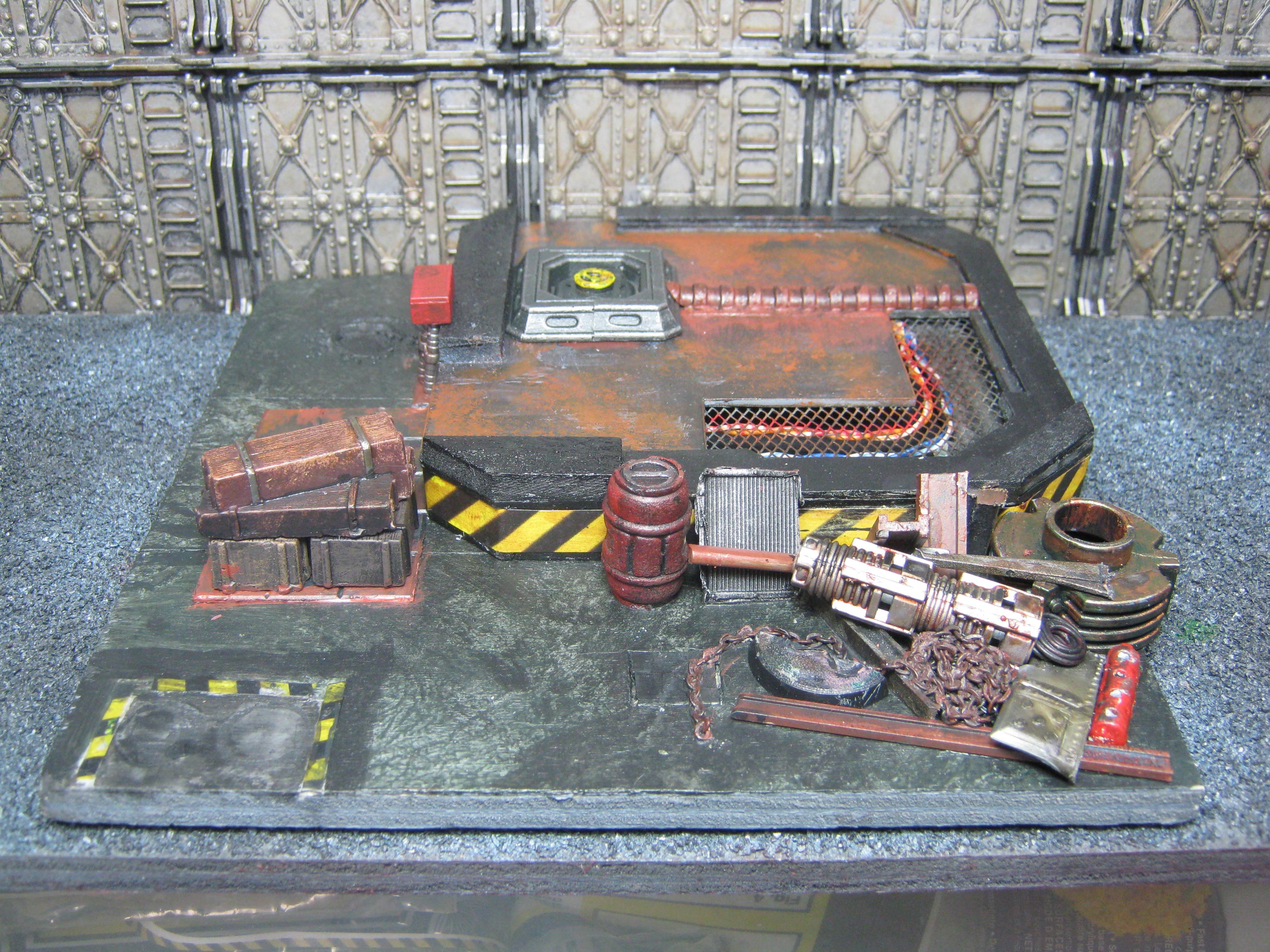 Necromunda, Scratch Build, Terrain