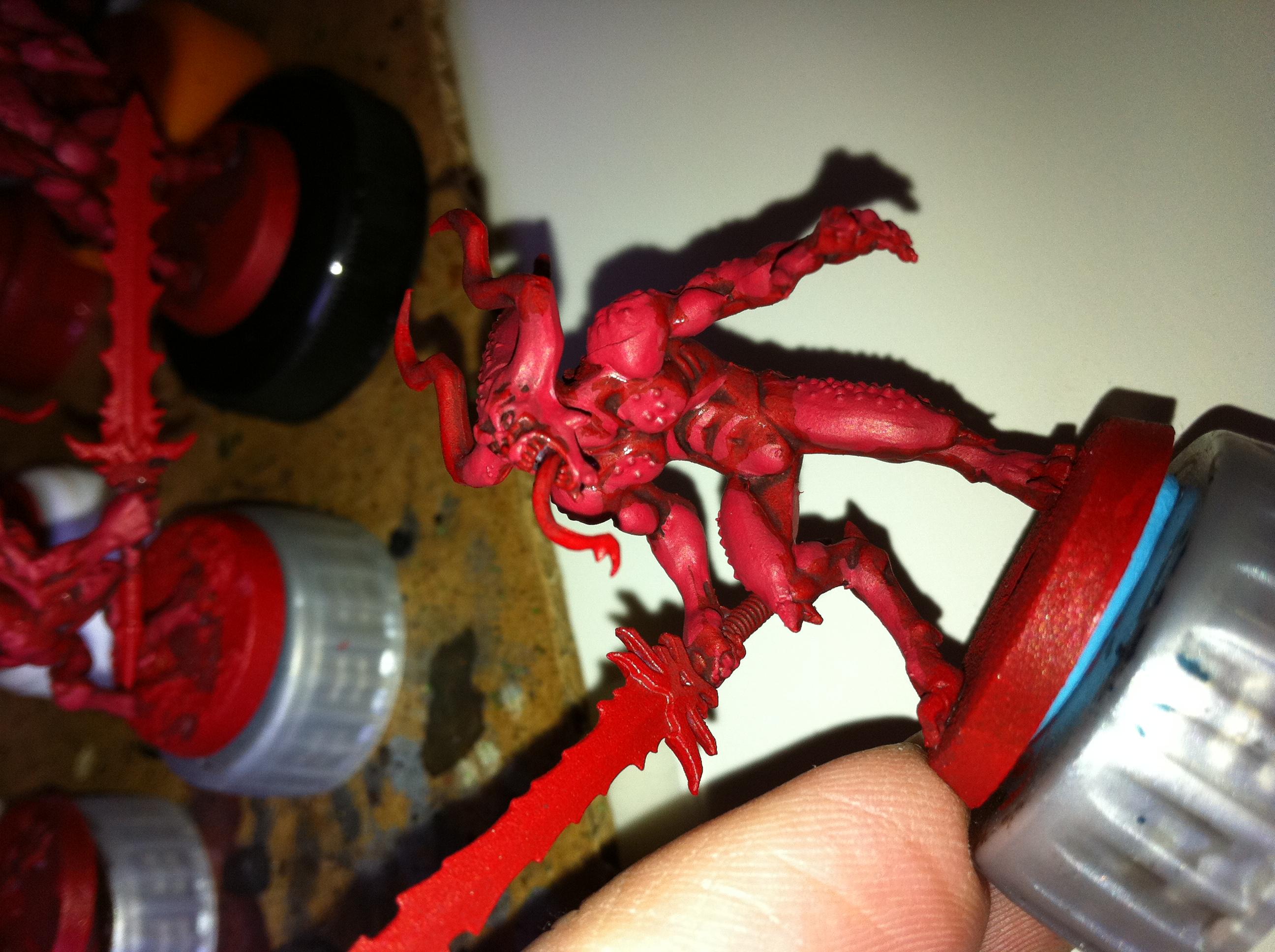 First Highlight (After red wash)