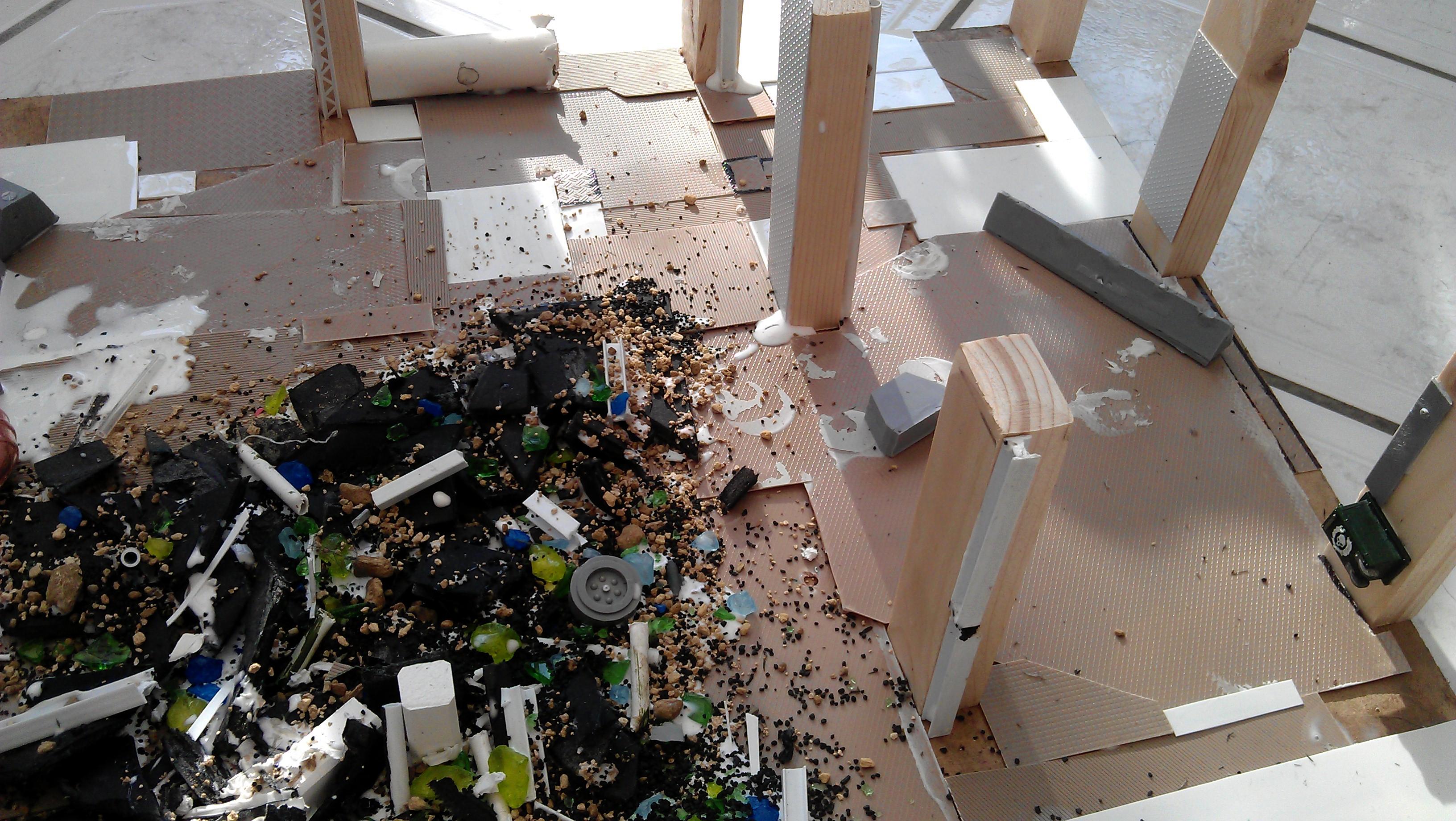Rubble and flooring