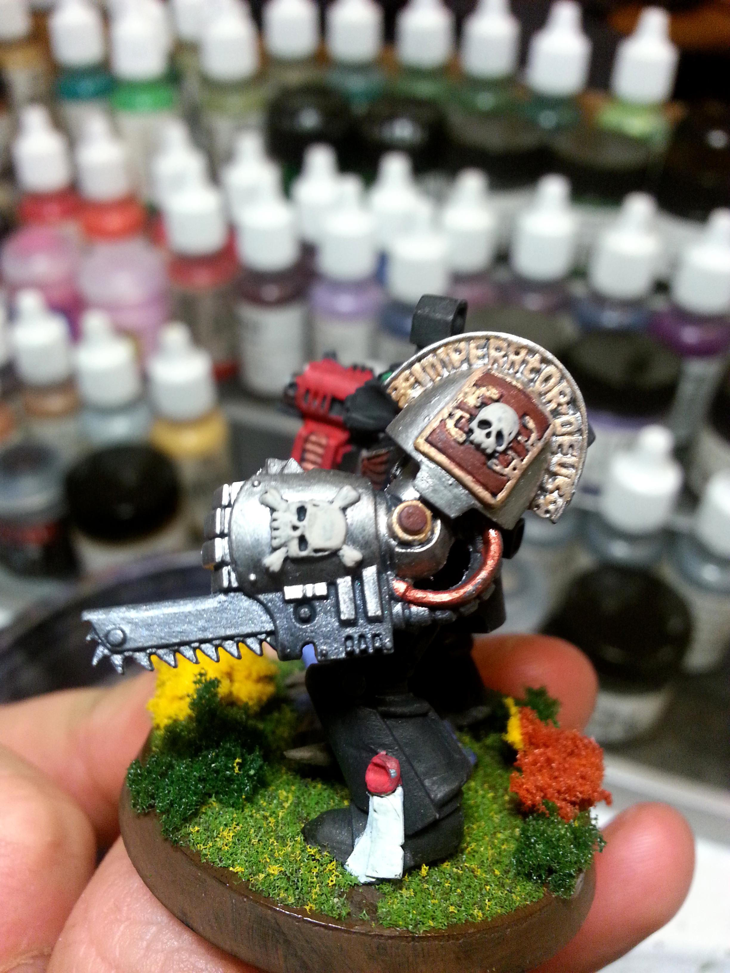 Chainfist, Inquisition, Terminator Armor, Ultramarines