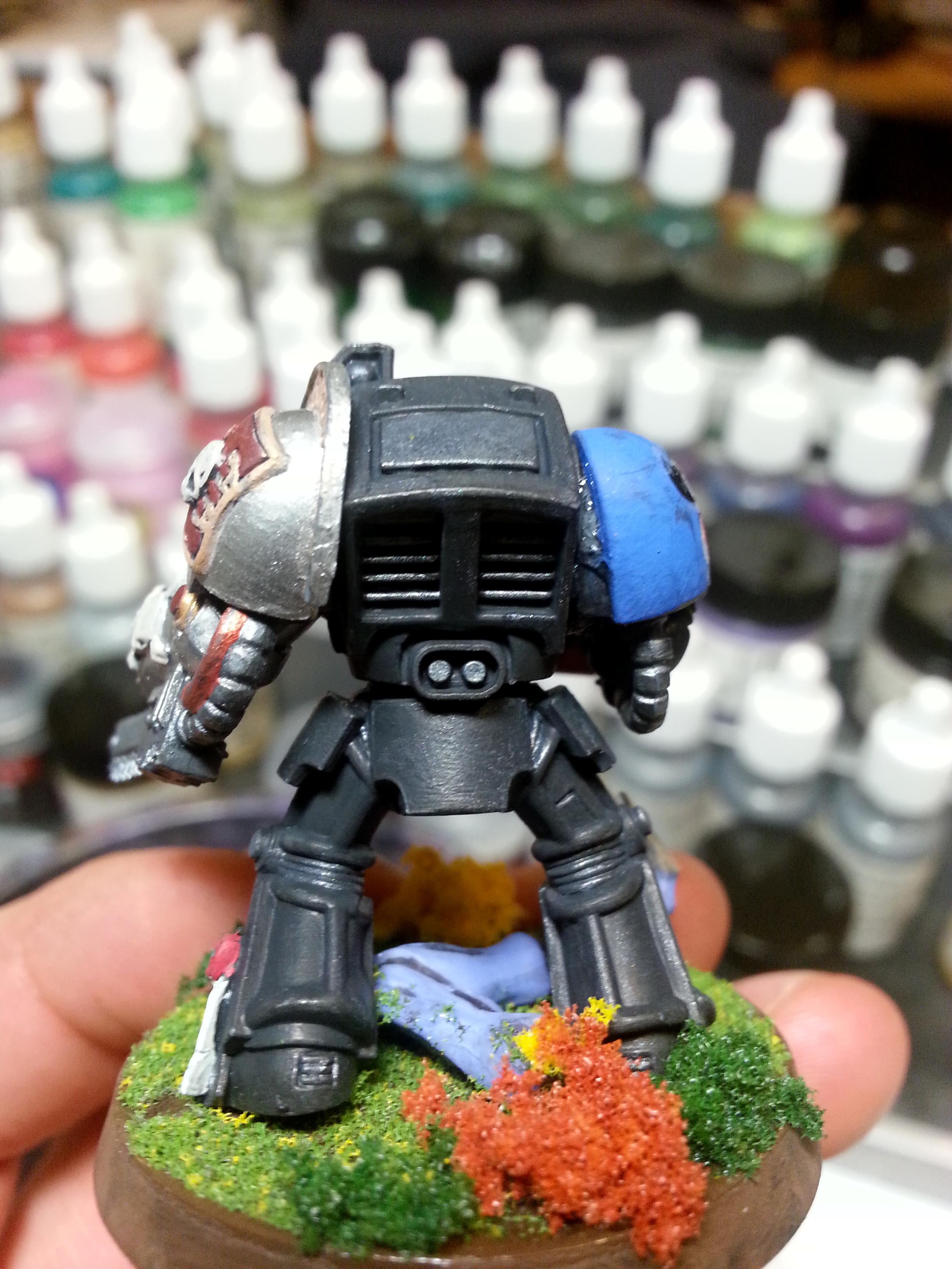 Chainfist, Inquisition, Terminator Armor, Ultramarines