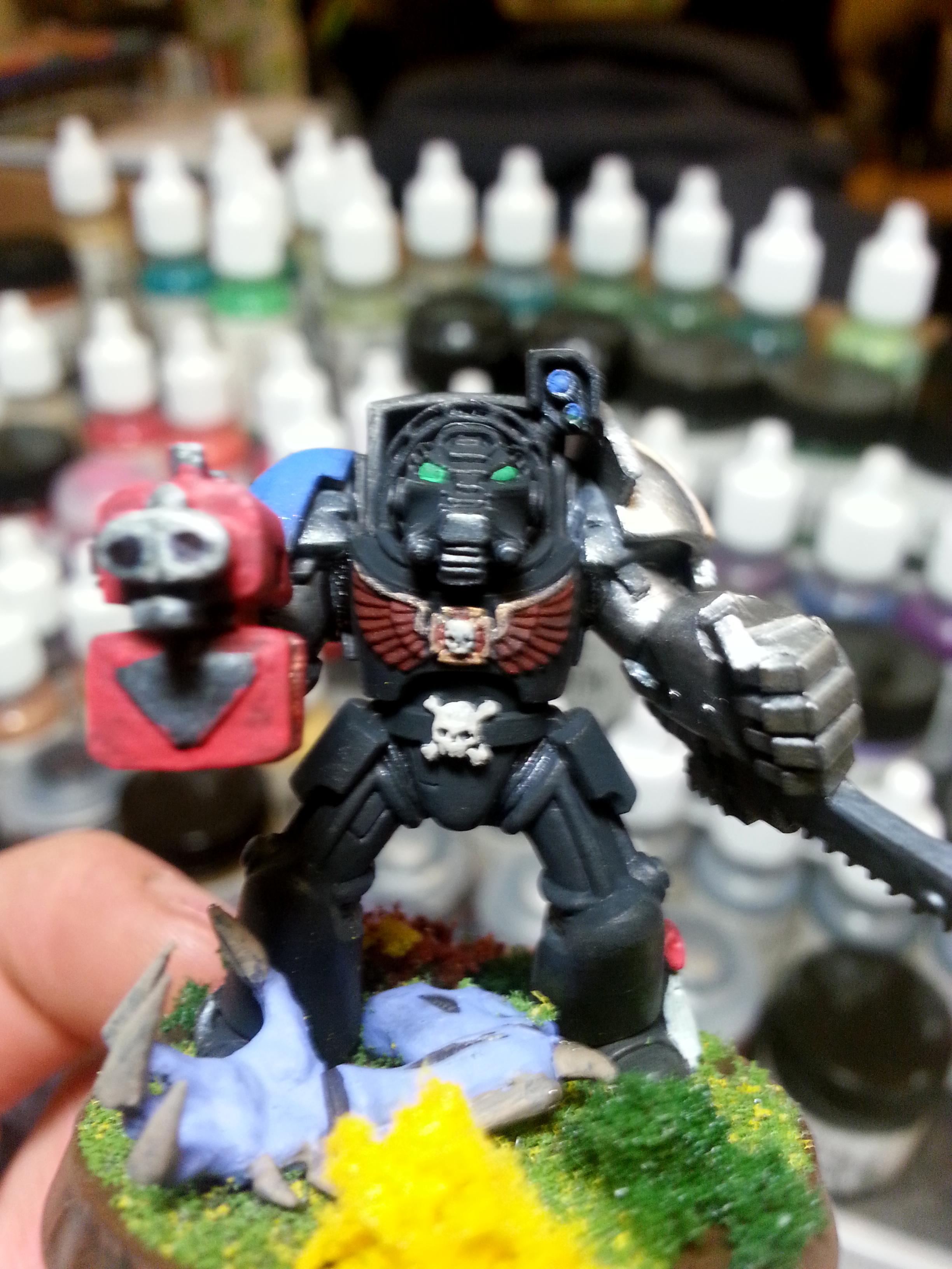 Chainfist, Inquisition, Terminator Armor, Ultramarines
