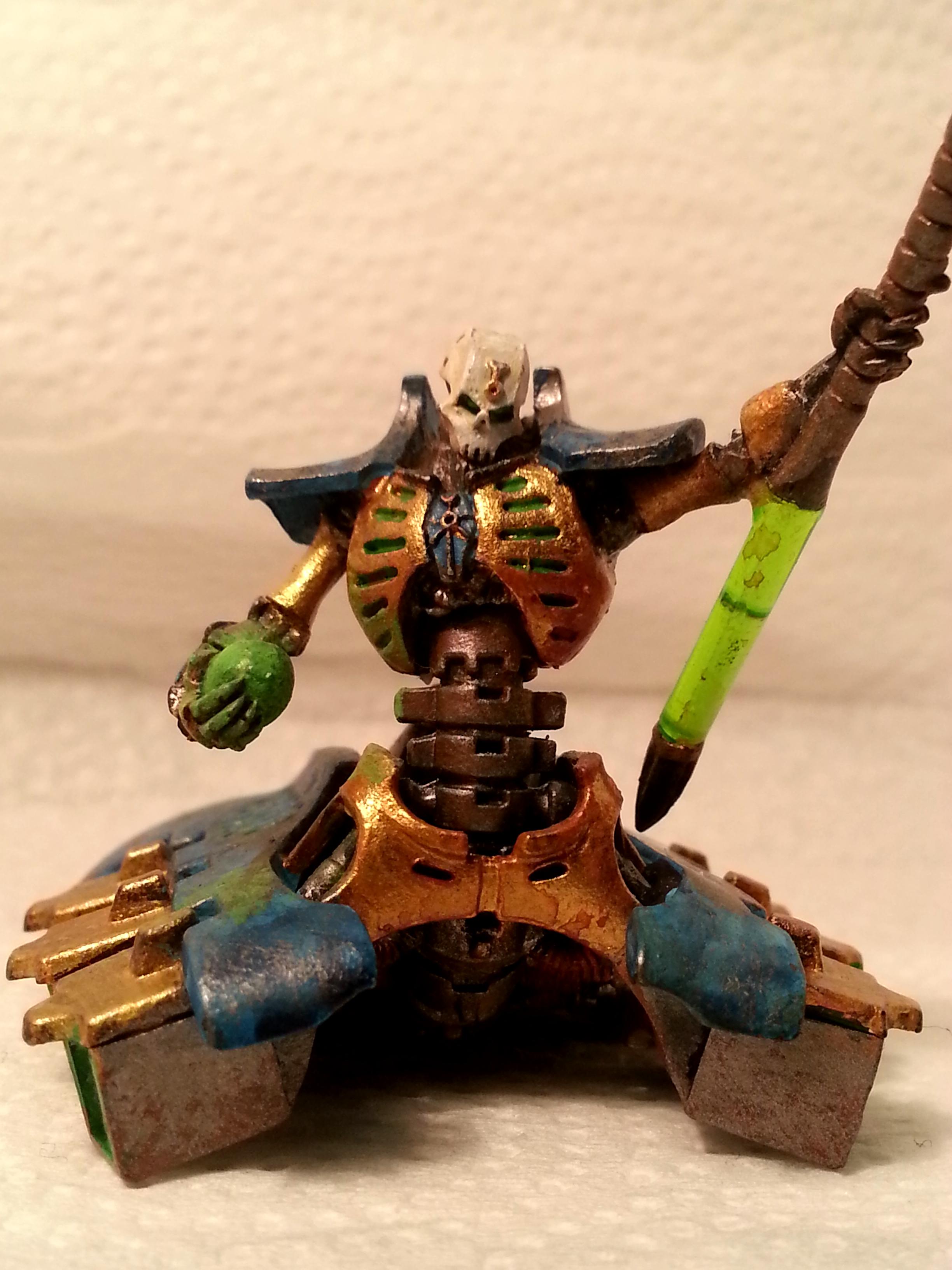 Necrons, Destroyer  lord front detail