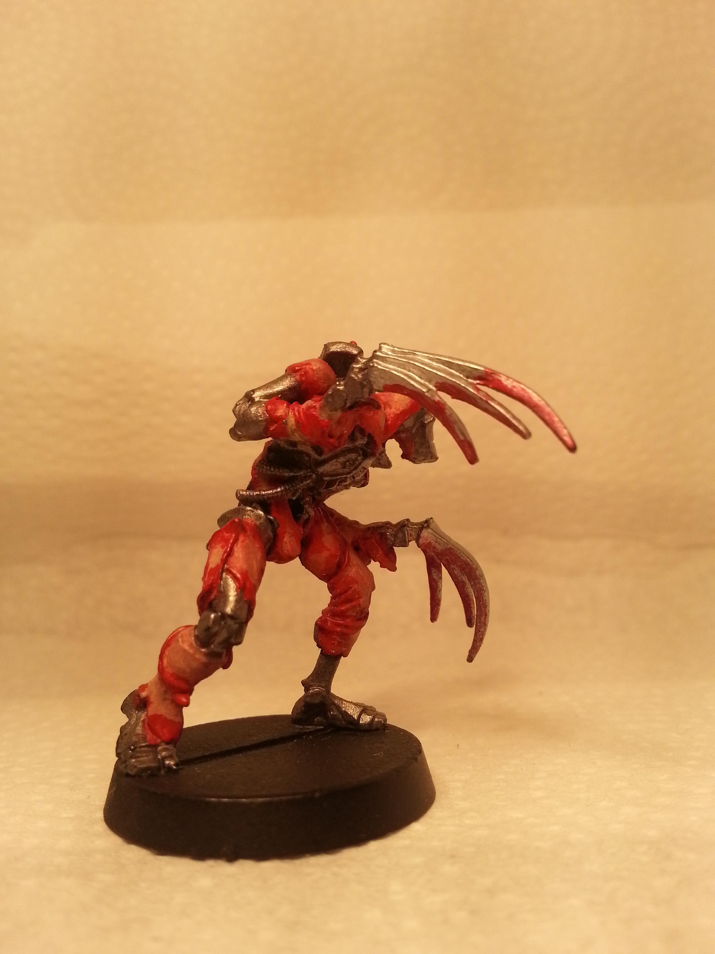 Necrons, flayed one side