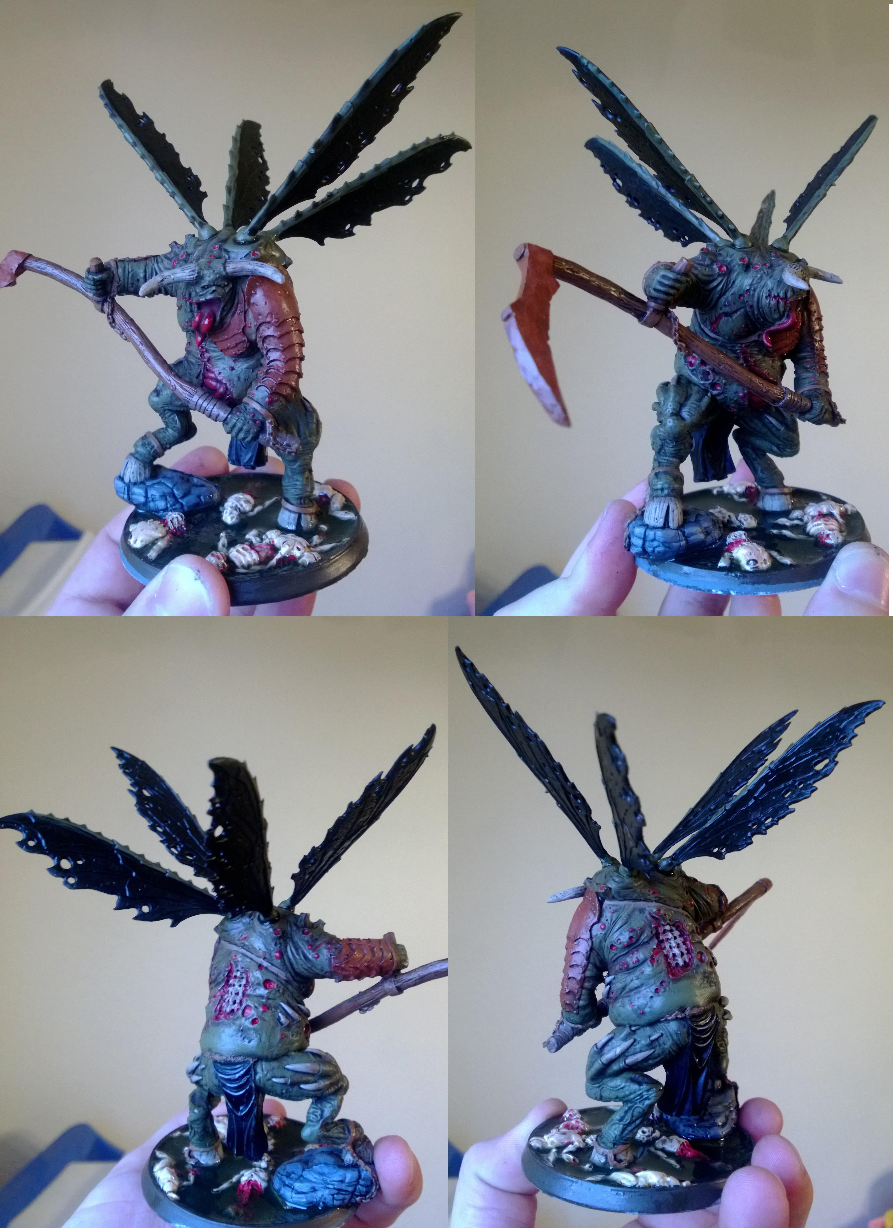 Clear Resin, Daemon Prince, Daemons, Nurgle, Resin Bases, Rust, Secret Weapon Bases, Ultraforge, Water Effect