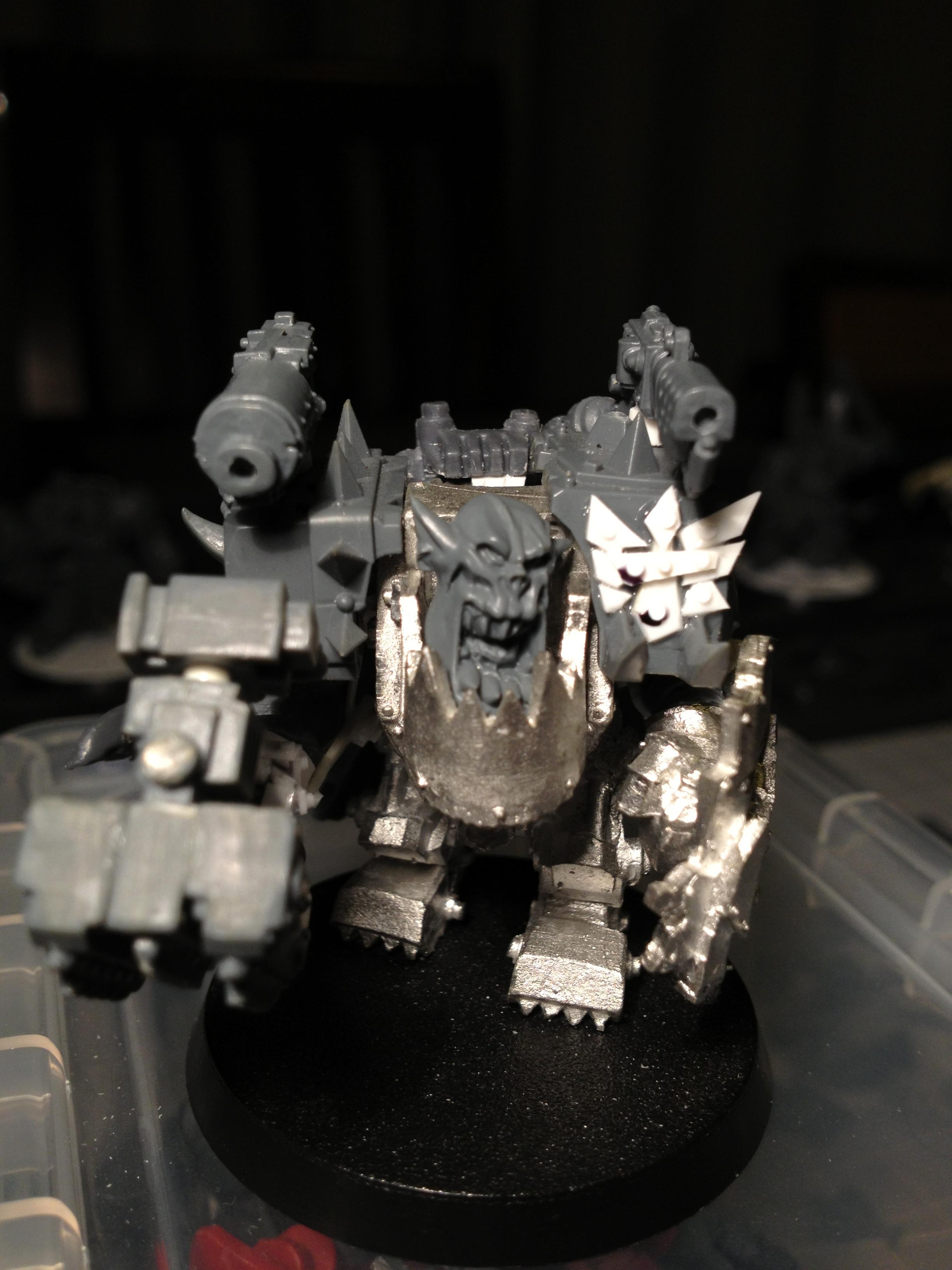 Da Dark Angelz, Meganob, Orks, Warhammer 40,000, Work In Progress