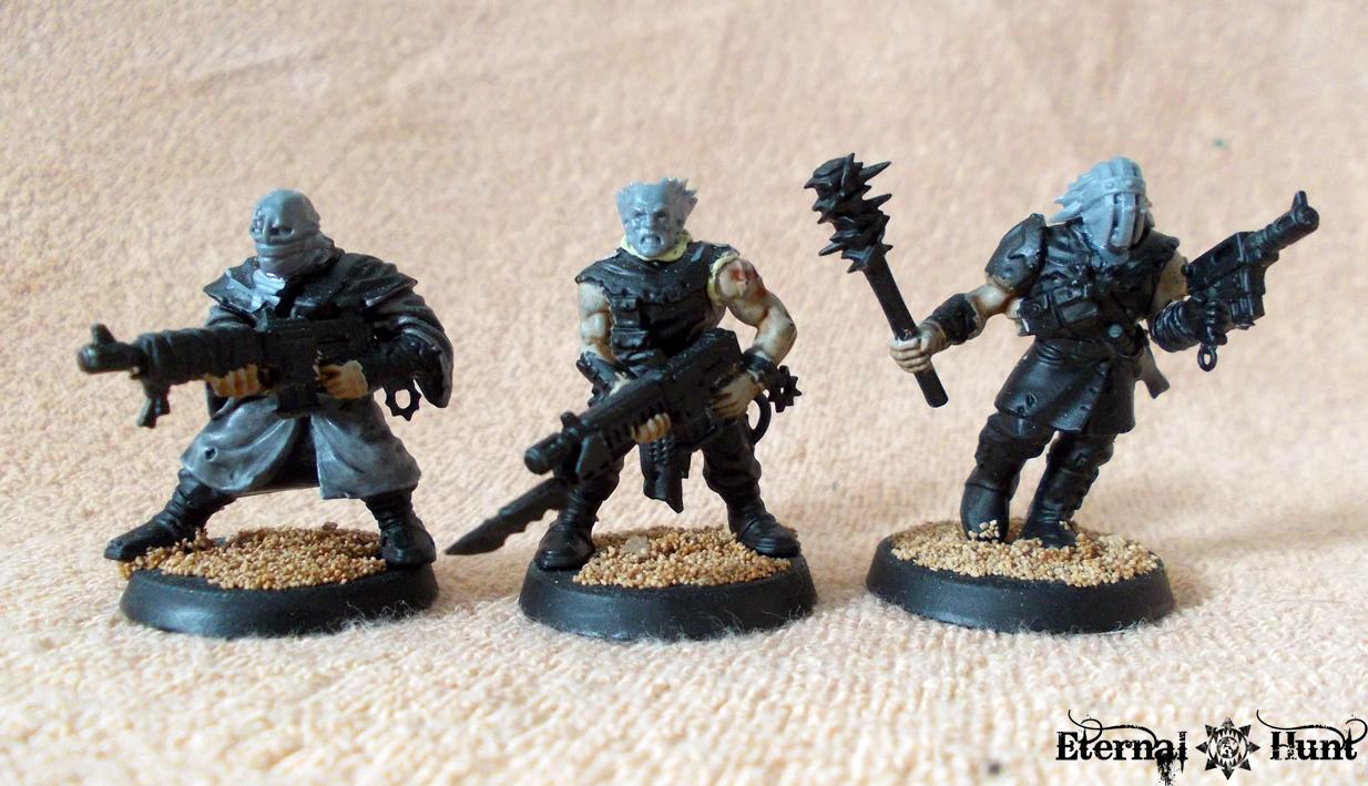 Conversion, Cultist, Inq28, Inquisimunda, Inquisitor, Kitbash, Retinue, Scum, Warband, Warhammer 40,000, Work In Progress