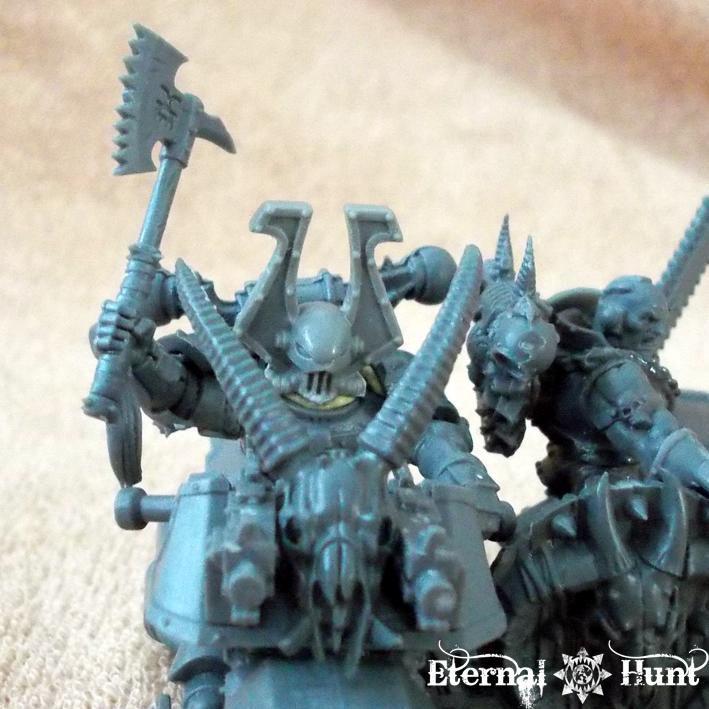 Bike, Chaos, Chaos Space Marines, Conversion, Hounds, Khorne, Khorne's Eternal Hunt, Trike, Veredus Pattern Assault Trike, Warhammer 40,000, World Eaters