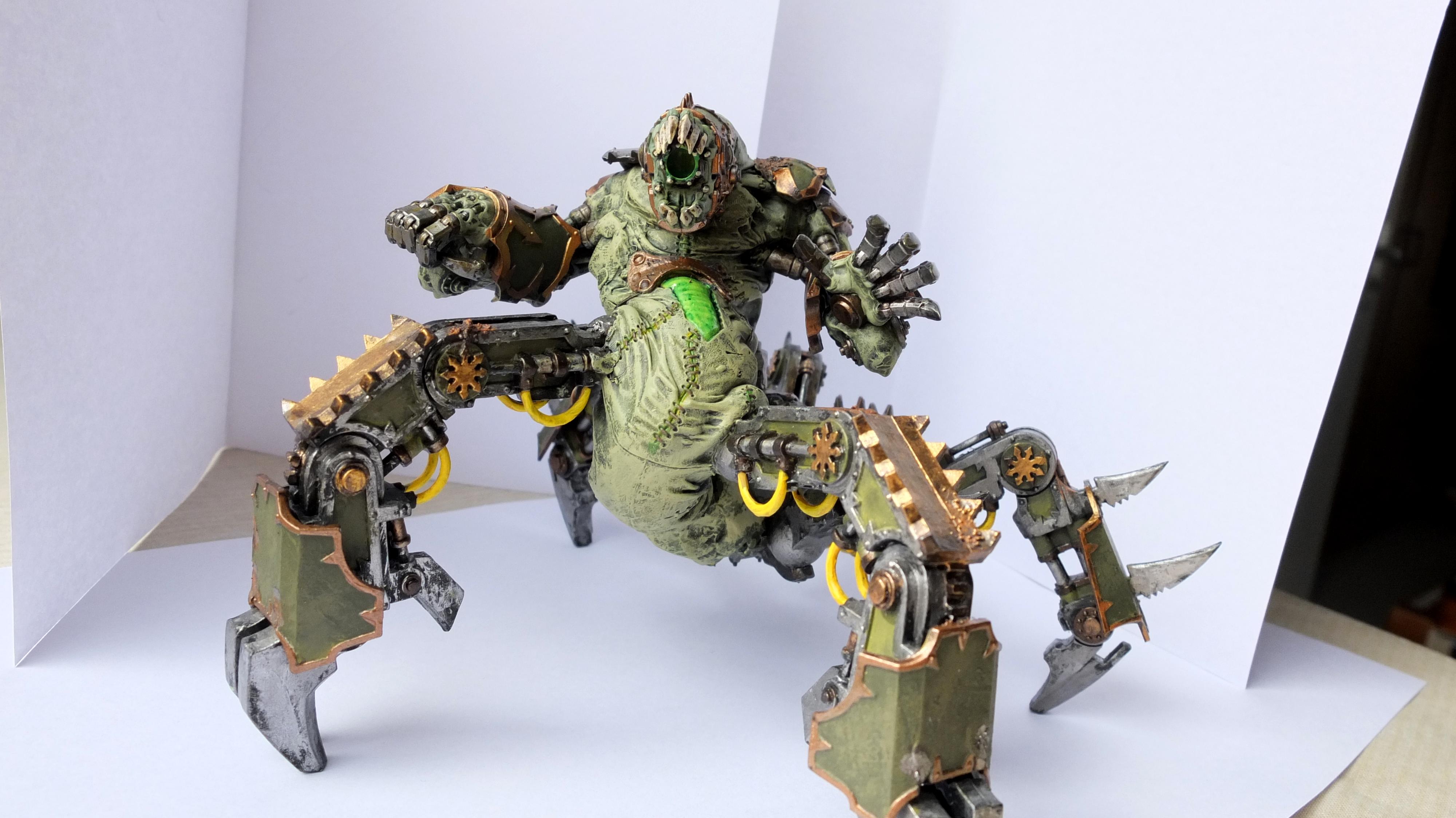 Chaos, Defiler, Hellpit Abomination, Nurgle, Nurgle Soulgrinder, Soul Grinder, Work In Progress