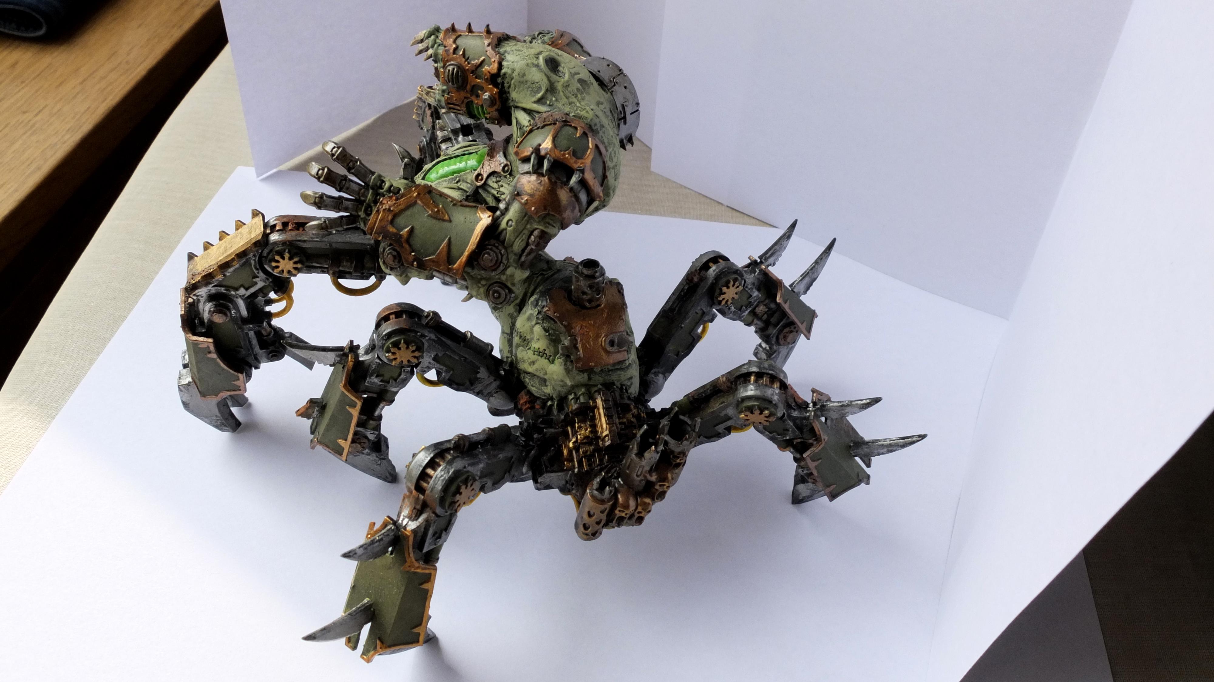 Chaos, Defiler, Hellpit Abomination, Nurgle, Nurgle Soulgrinder, Soul Grinder, Work In Progress