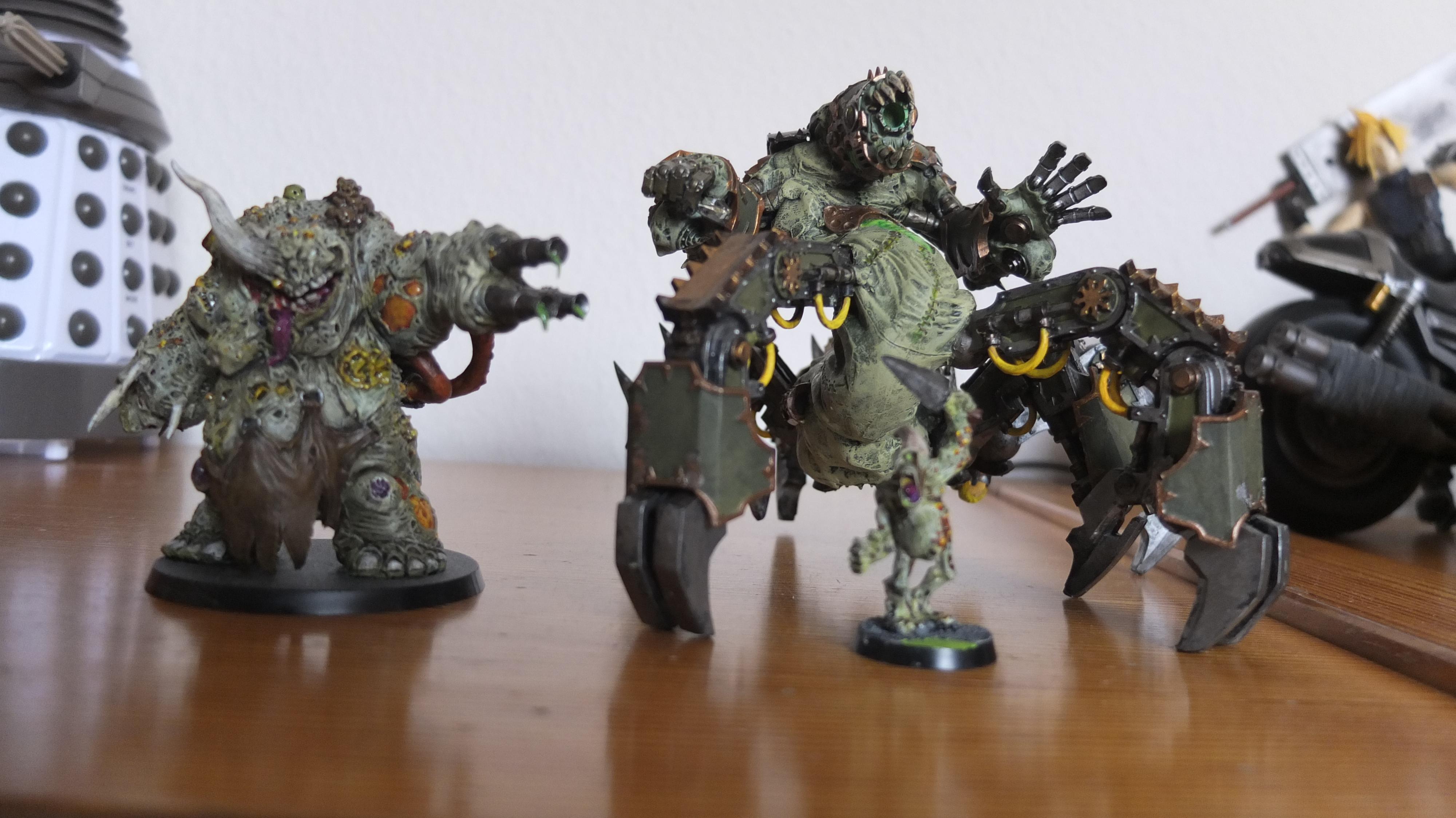 Chaos, Defiler, Hellpit Abomination, Nurgle, Soul Grinder, Work In Progress