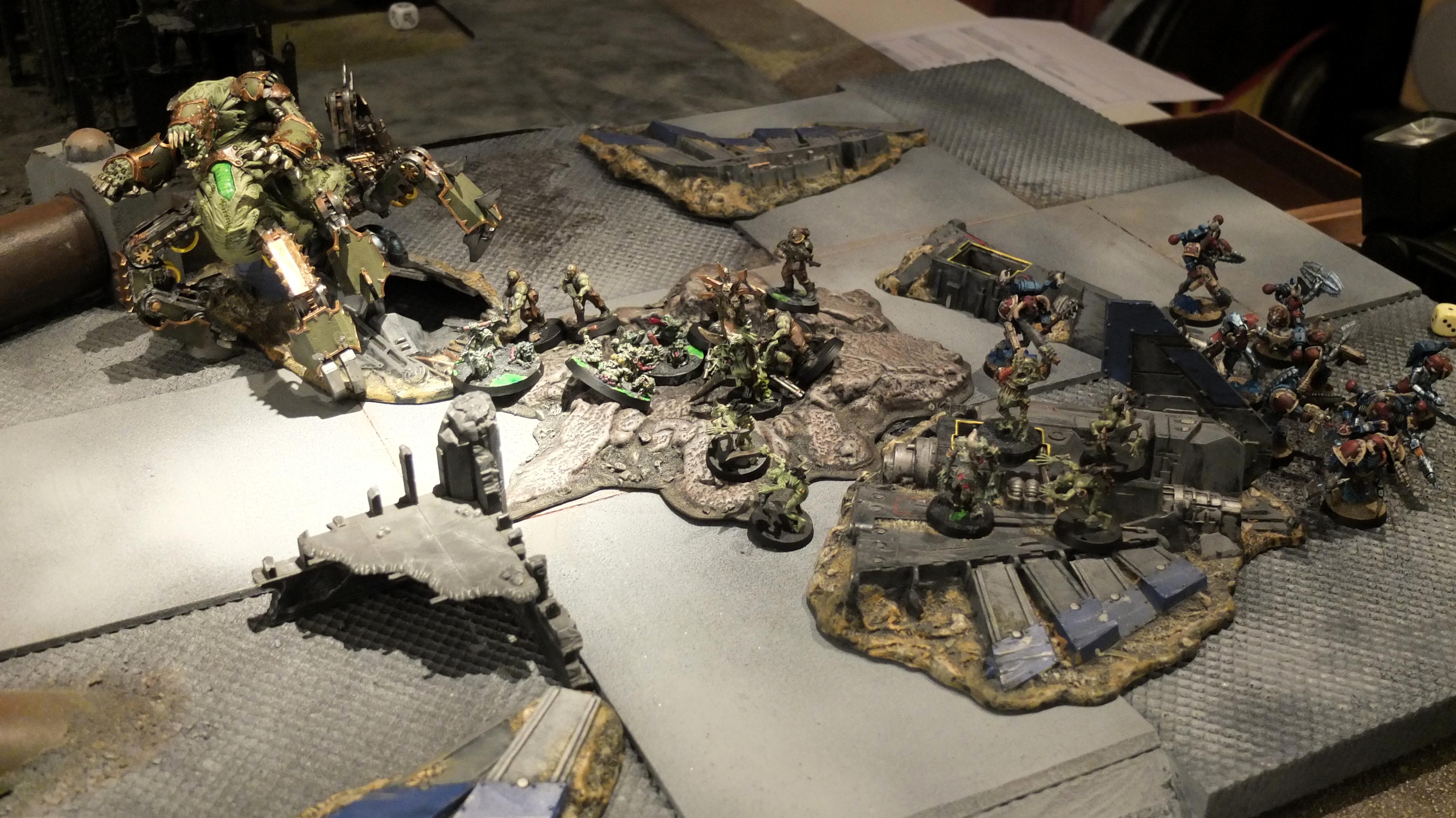 Chaos, Defiler, Hellpit Abomination, Nurgle, Soul Grinder, Work In Progress