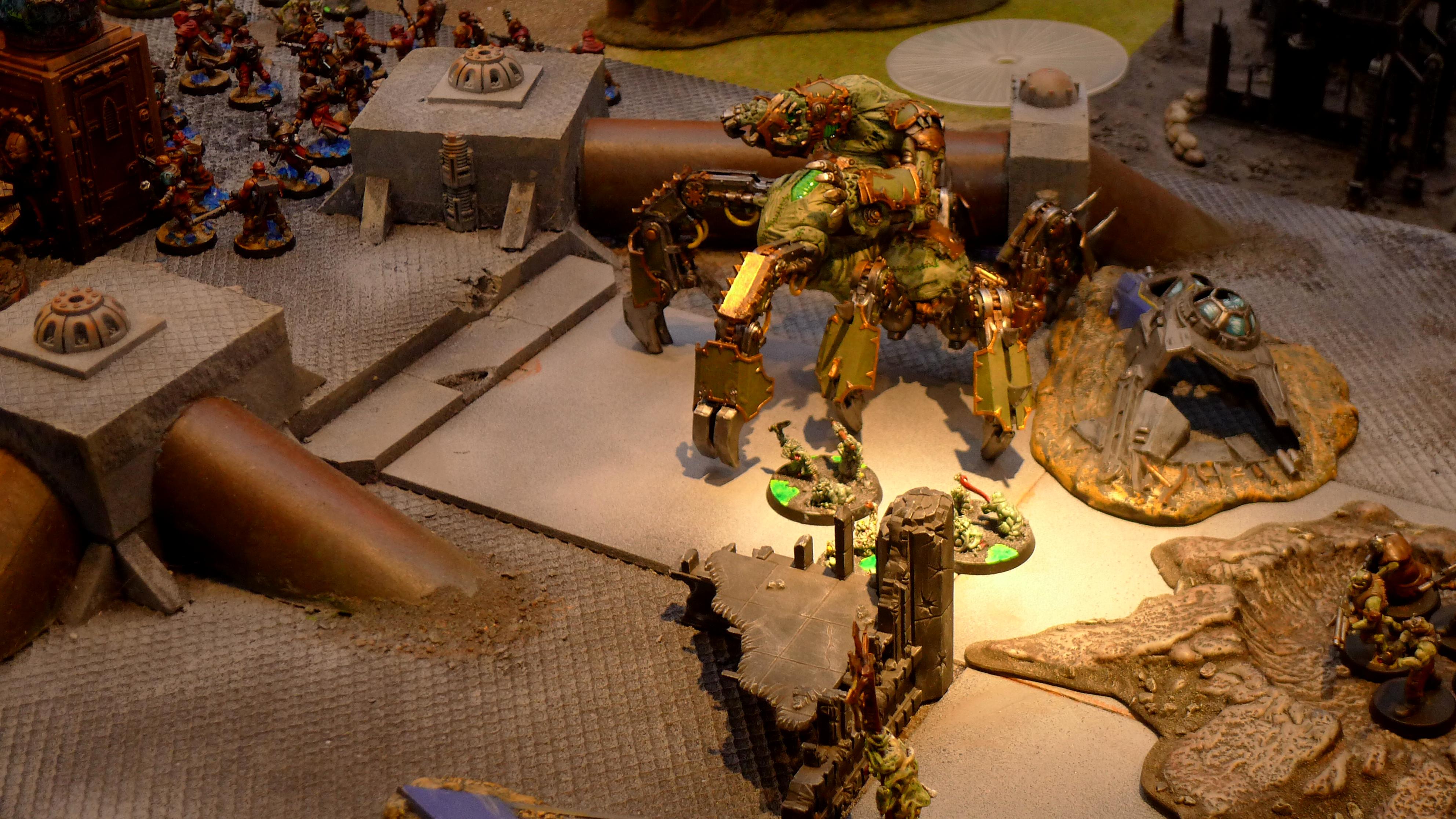 Chaos, Defiler, Hellpit Abomination, Nurgle, Soul Grinder, Work In Progress