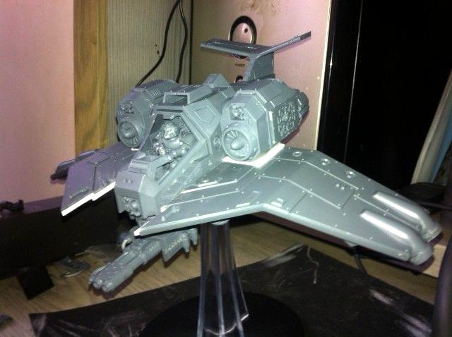 Chaos Space Marines, Conversion, Heldrake, Heresy, Thousand Sons, Work In Progress