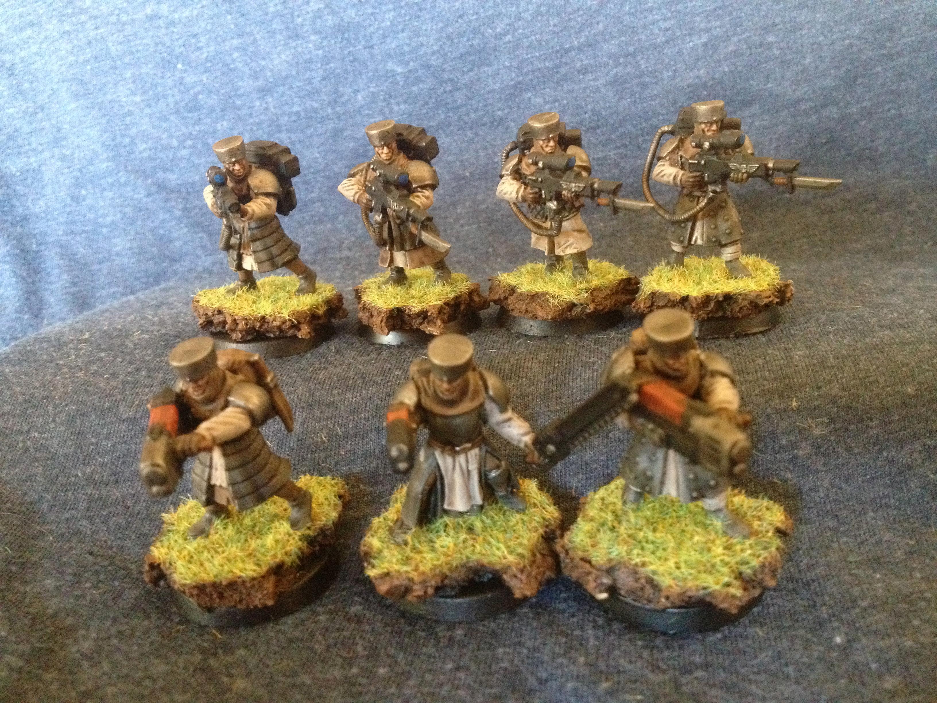 Conversion, Genswick Rifles, Imperial Guard, Kit Bash