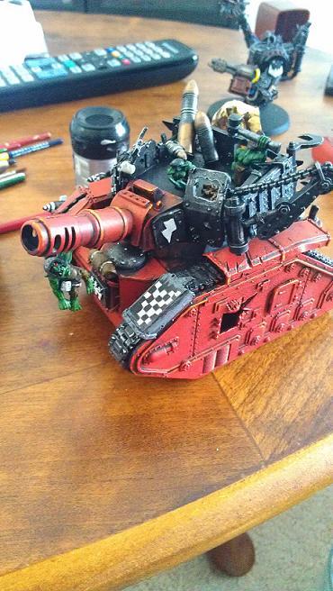 Conversion, Leman Russ, Looted Wagon, Orks
