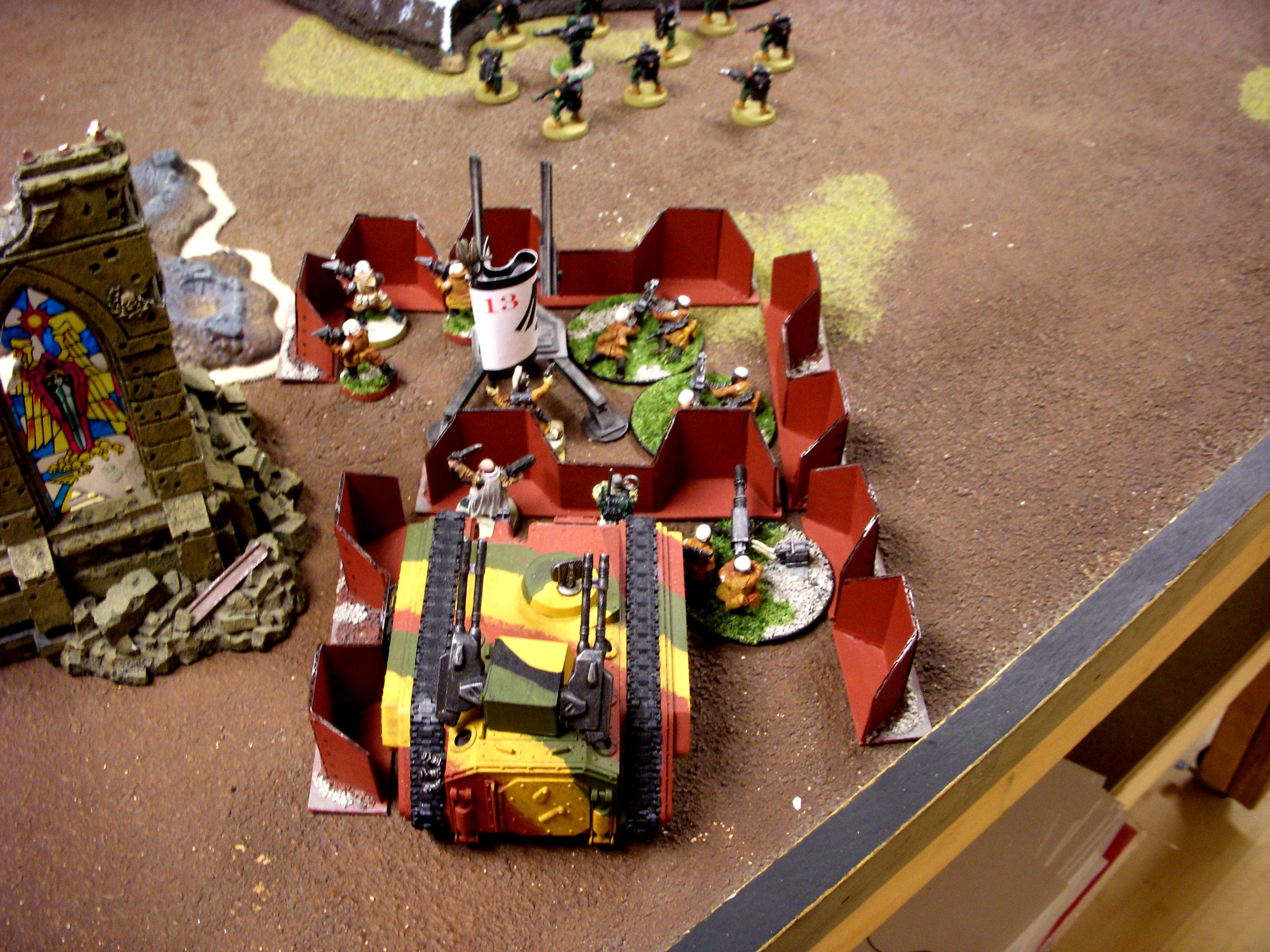 Aegis Defense Line, Hydra, Imperial Guard