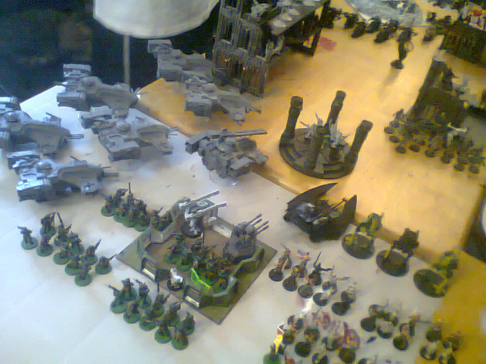 Apocalypse, Imperial Guard, Necrons, Orks, Tau