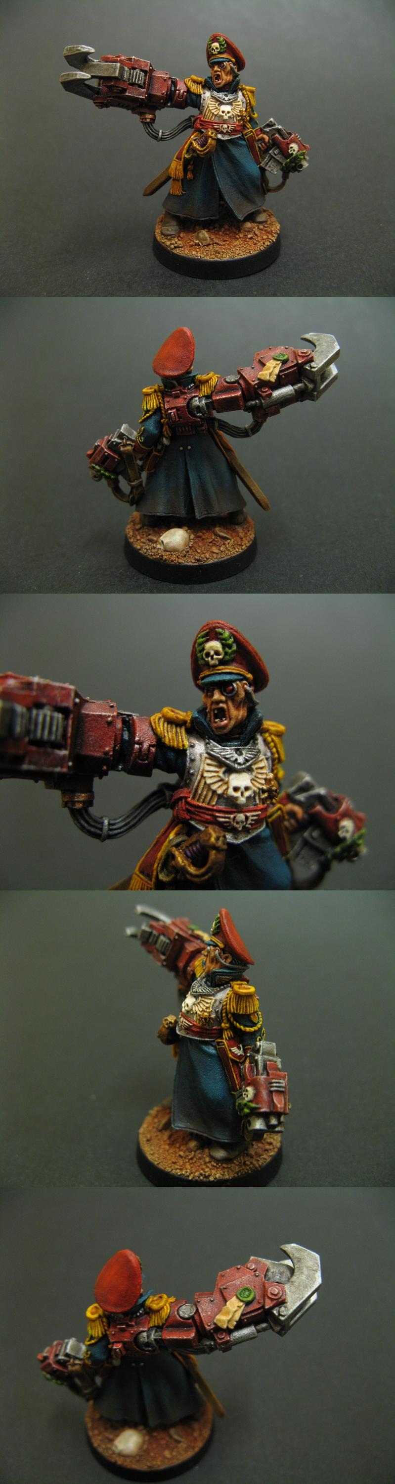 Commissar, Imperial Guard, Warhammer 40,000