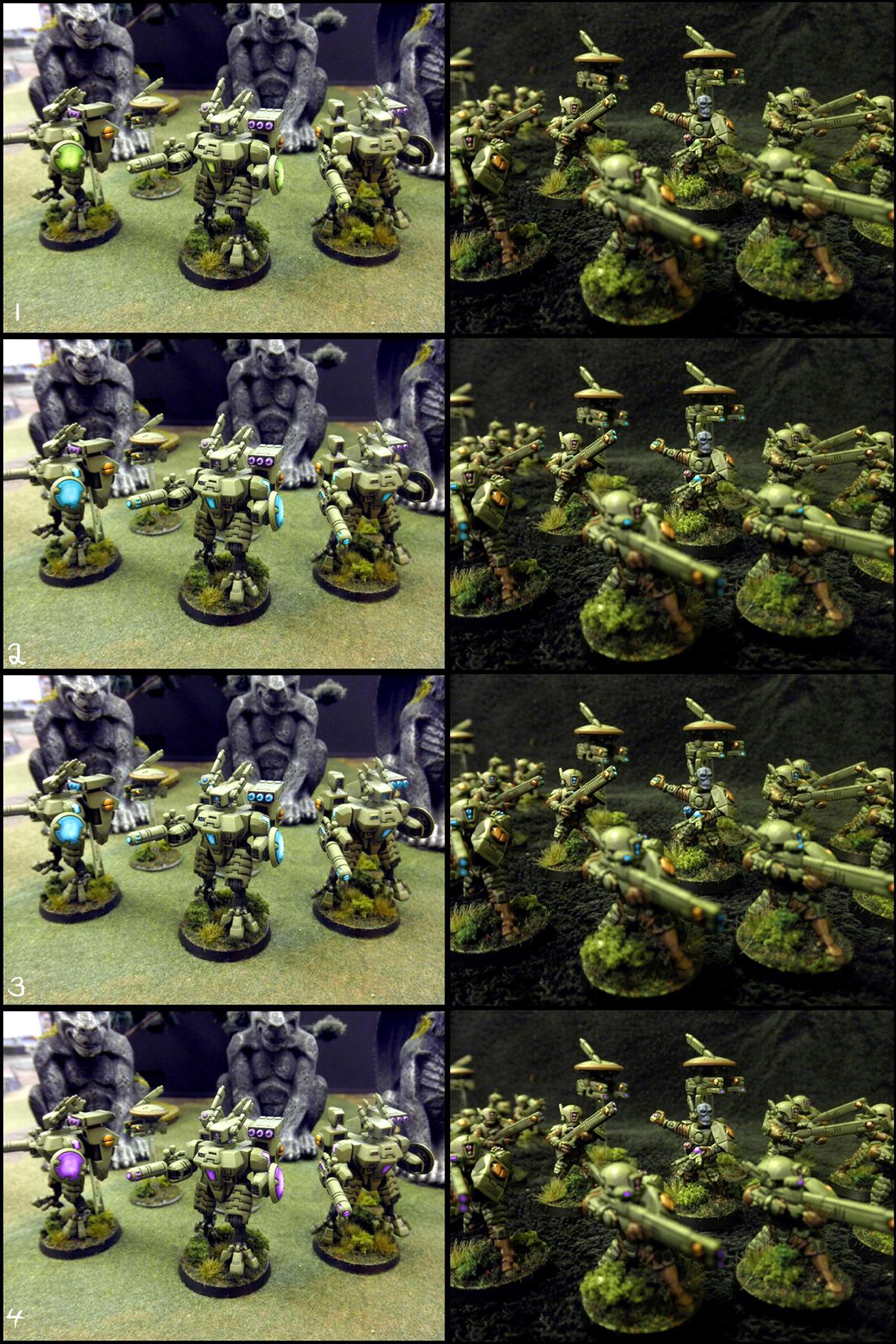Tau color mod