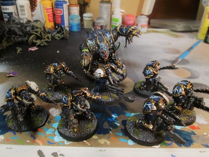 Chaos, Hellbrute, Lightning, Terminator Armor