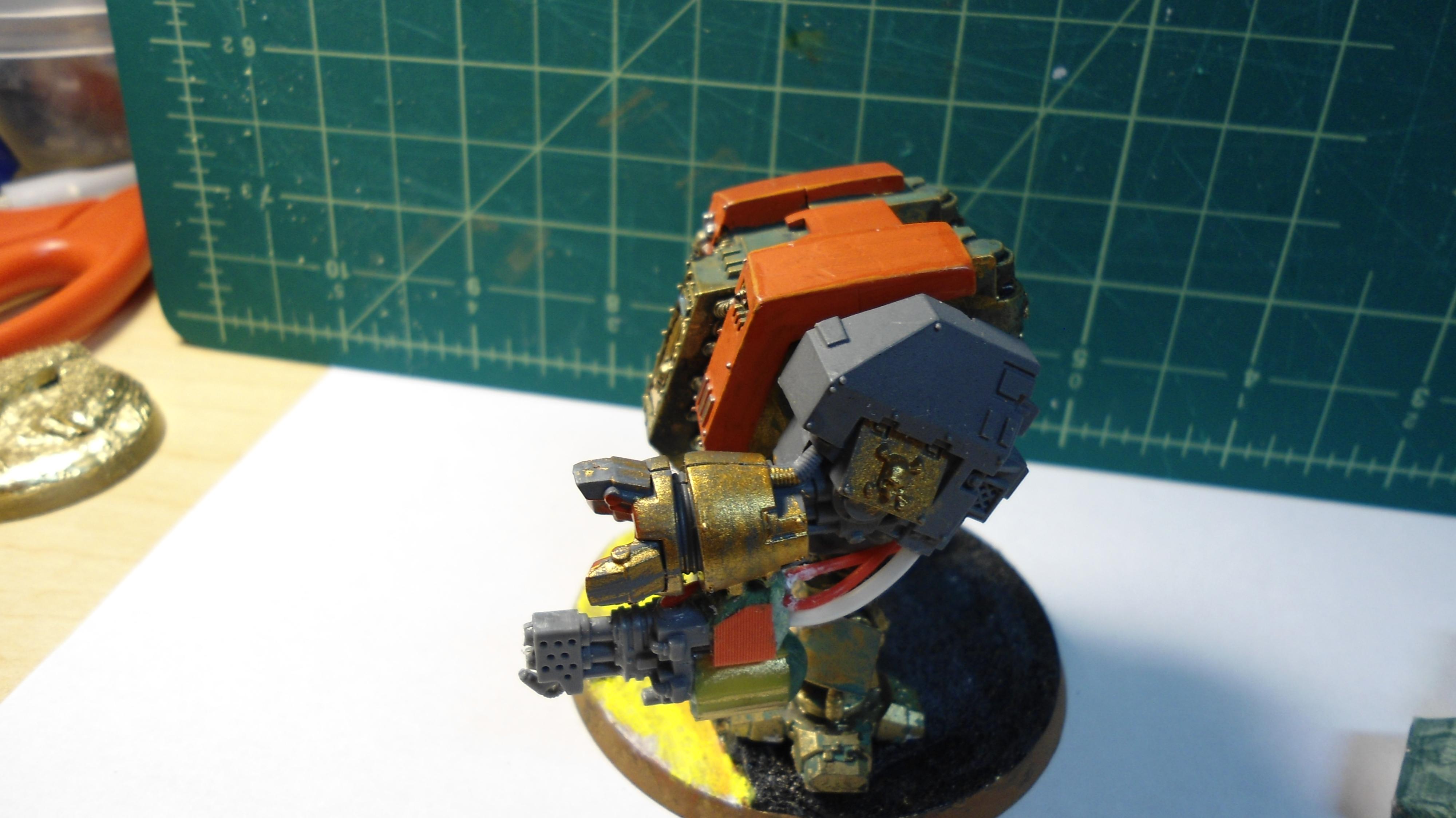 Conversion, Dreadnought, Space Marines, Work In Progress