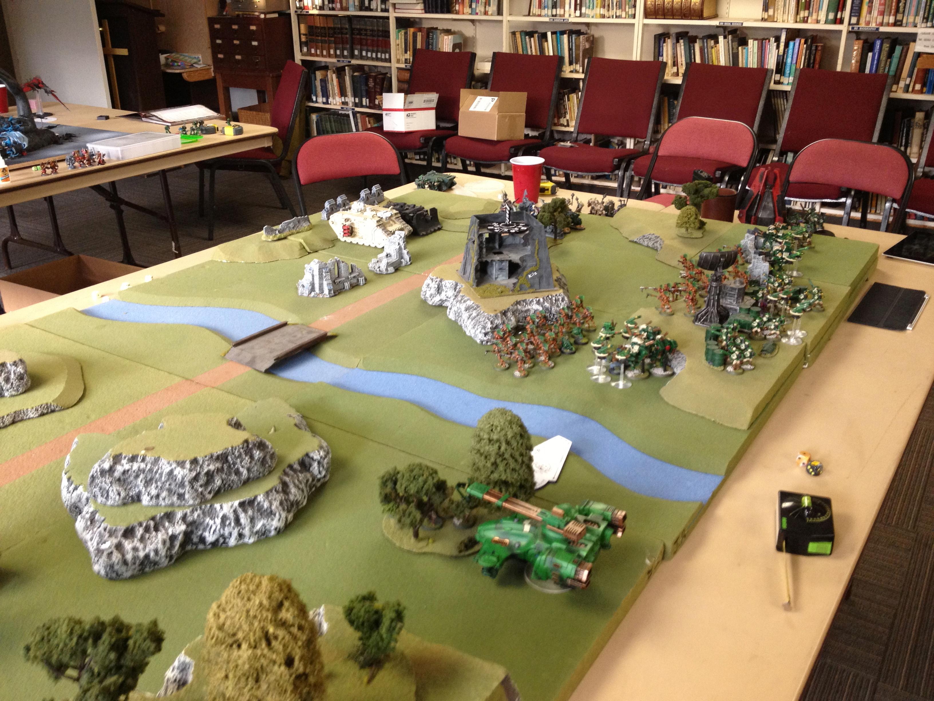 Battle Report, Dark Angels, Tau, Warhammer 40,000