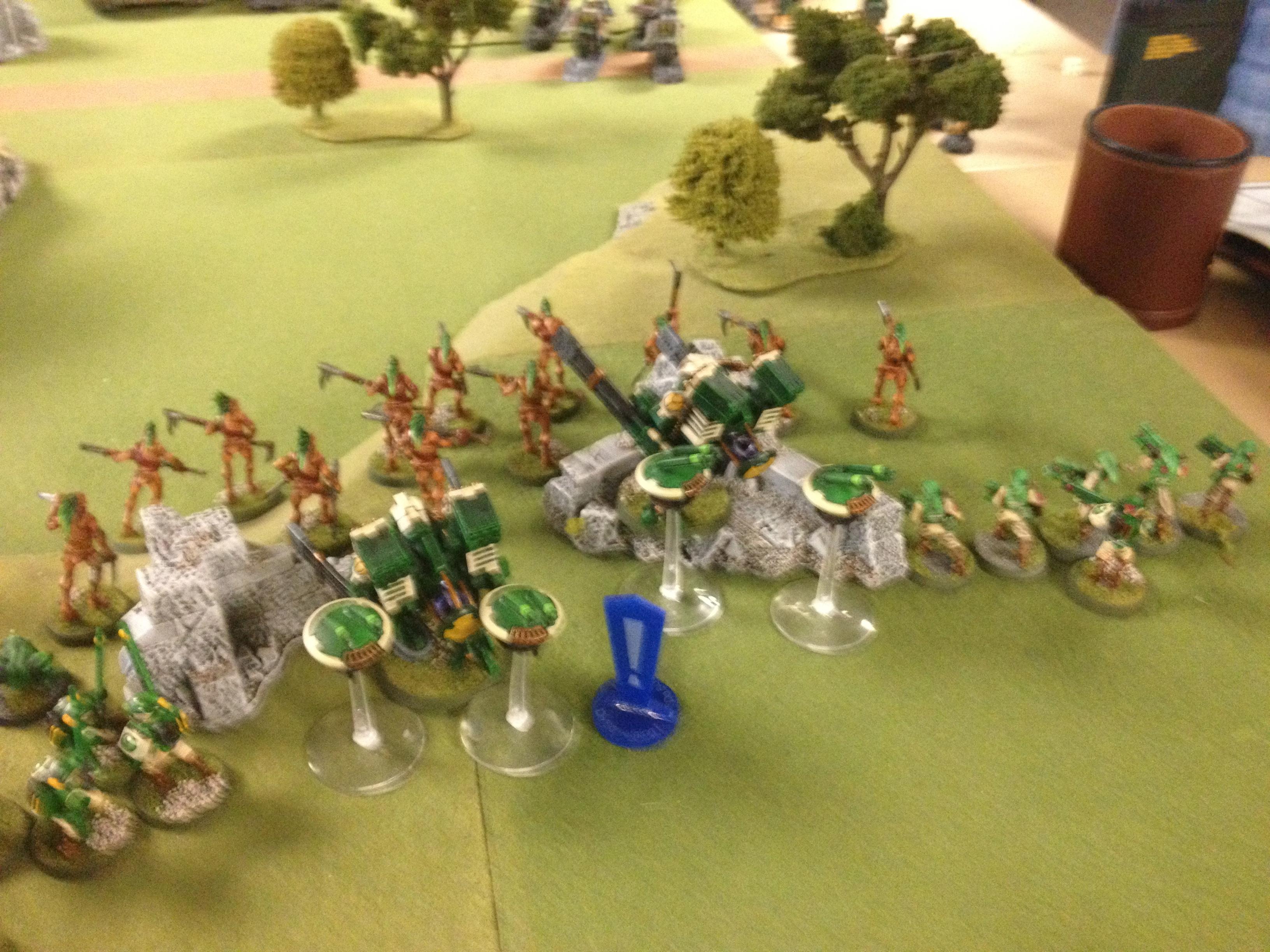 Battle Report, Dark Angels, Tau, Warhammer 40,000