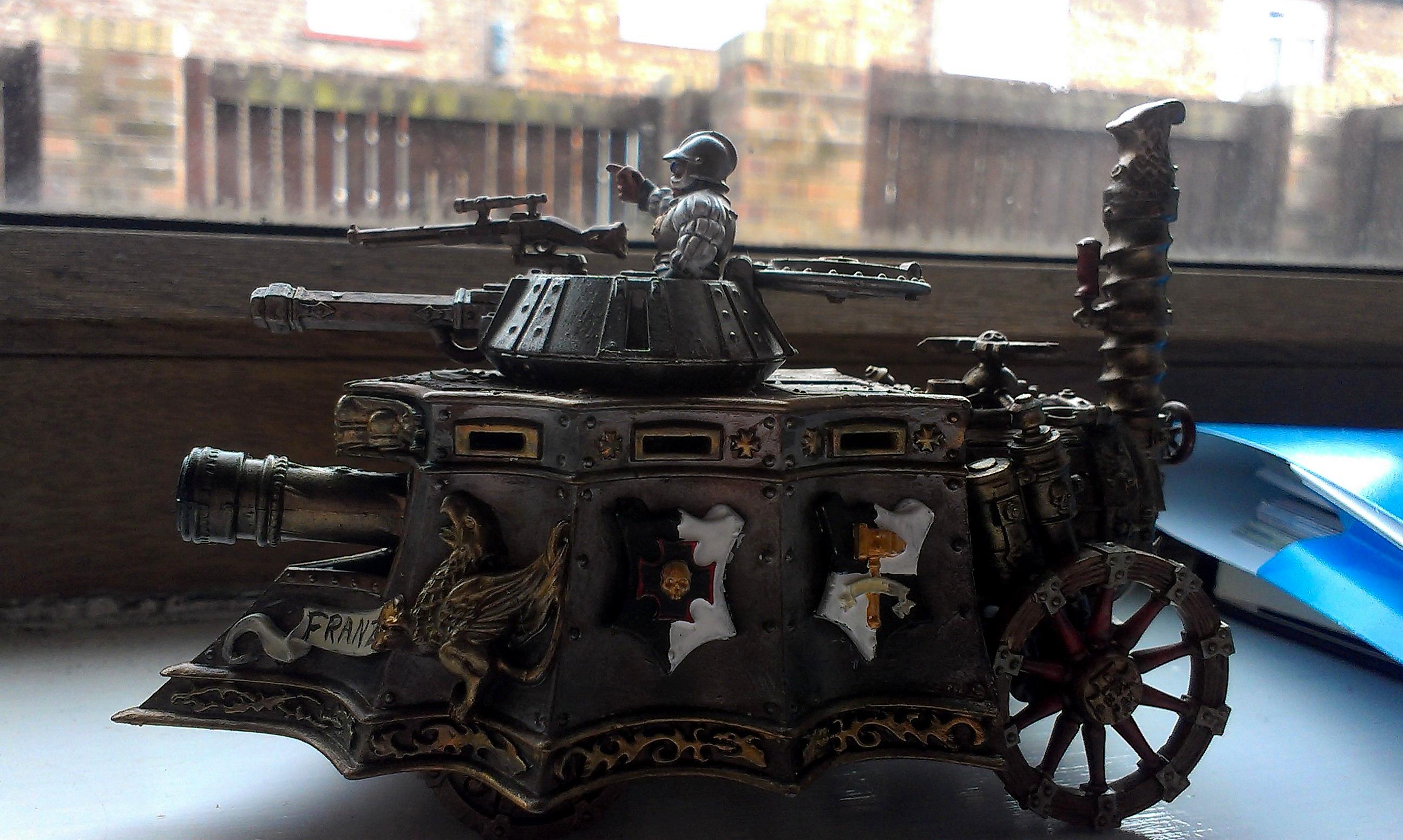 Steam tank left