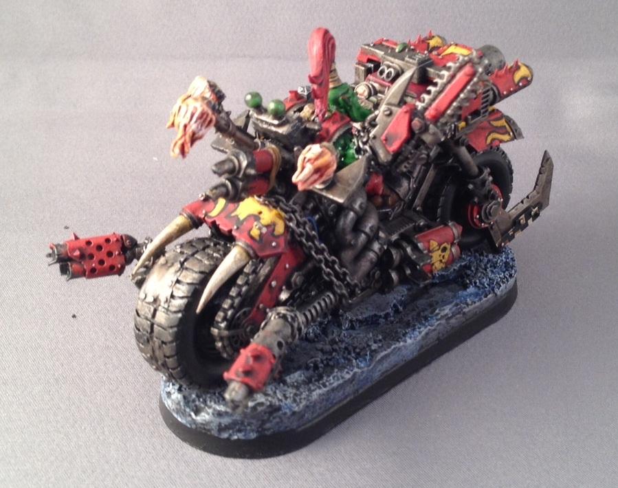 Bike, Orks, Warbike, Warhammer 40,000, Wazdakka Gutsmek