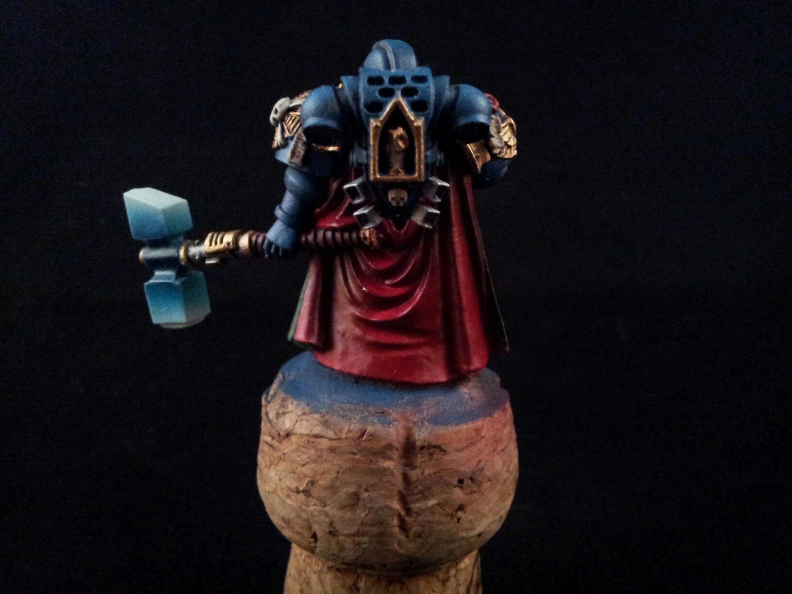 Airbrush, Cape, Cloak, Conversion, Hammer, Space Marines, Ultra, Ultramarines