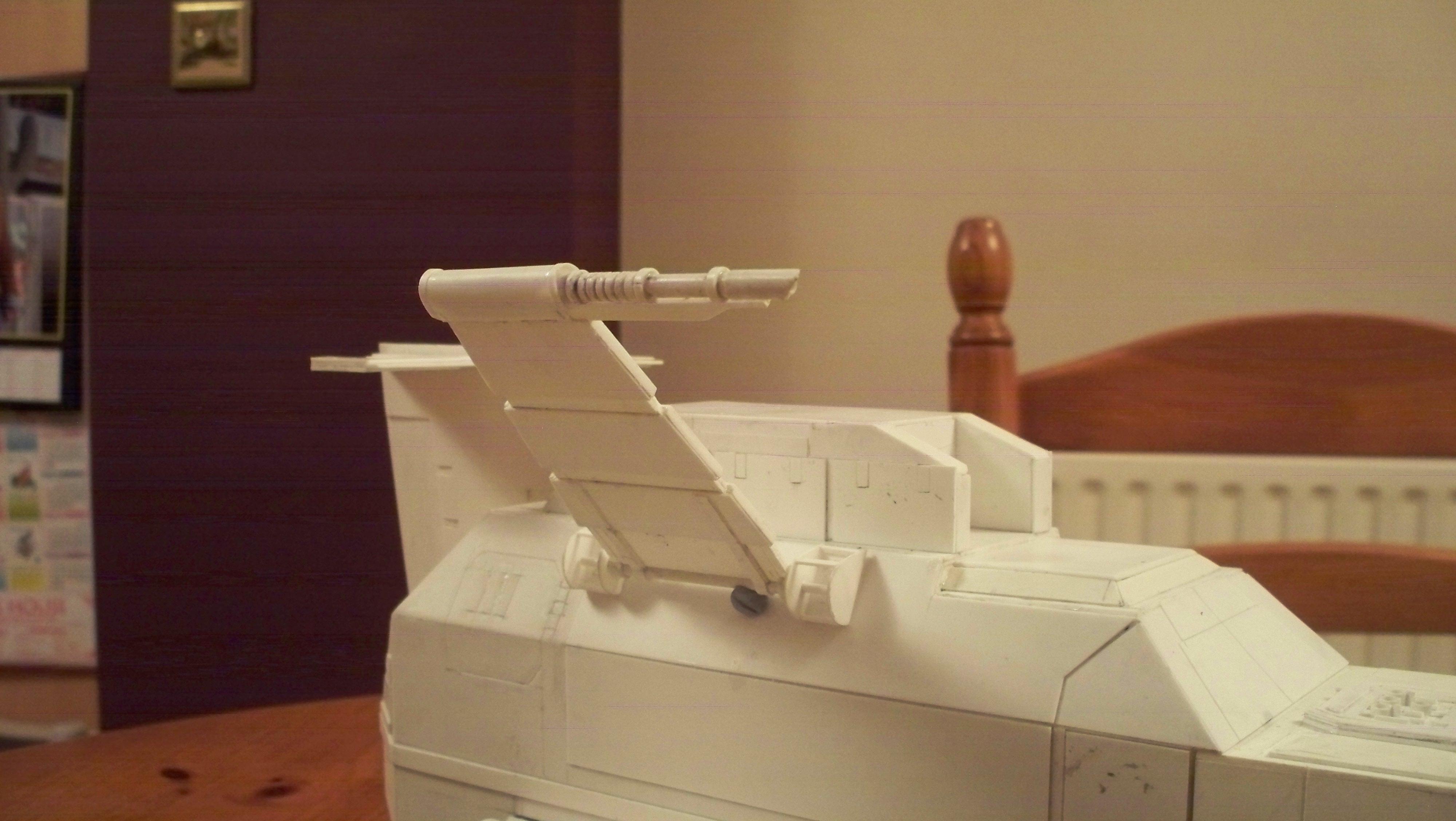 Gunship, Plasticard, Scratch Build, Thunderhawk, Work In Progress
