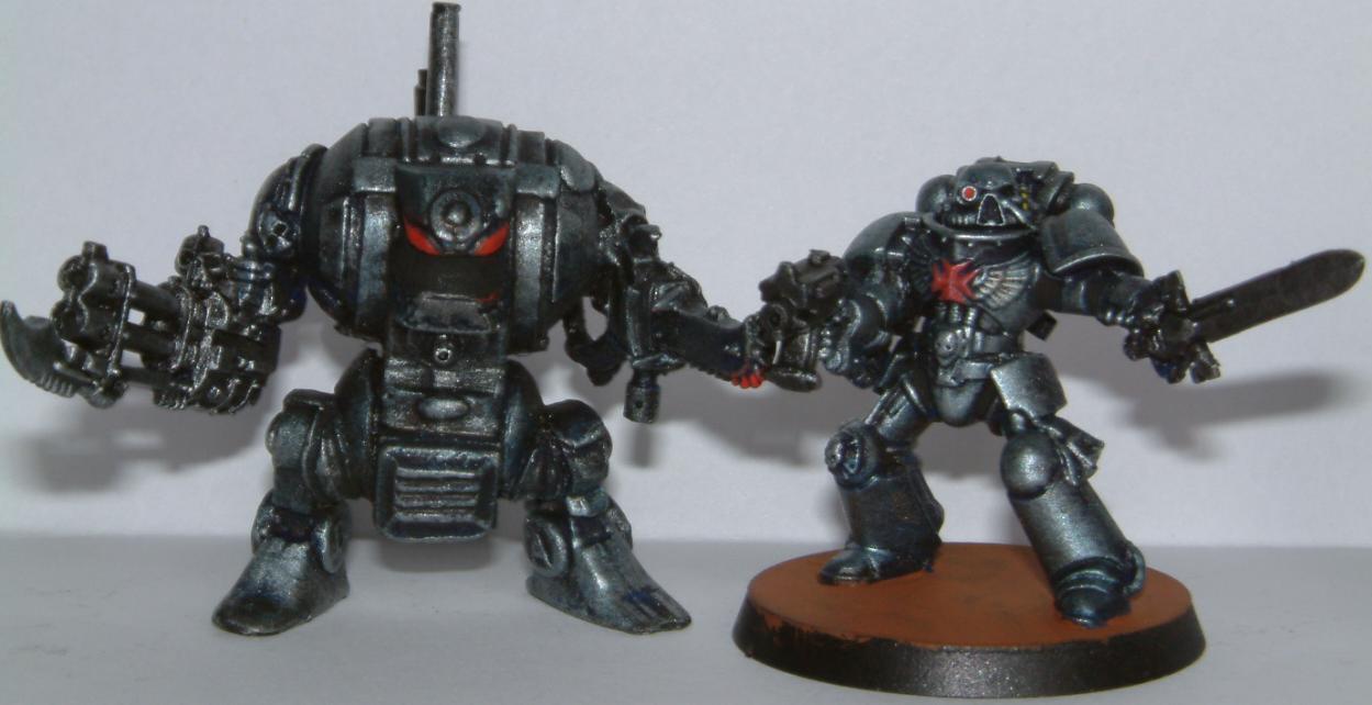 Conversion, Crazy, Dreadnought, Hands, Ih, Iron, Mad, Parts, Sarkophagus, Scratch, Space, Space Marines