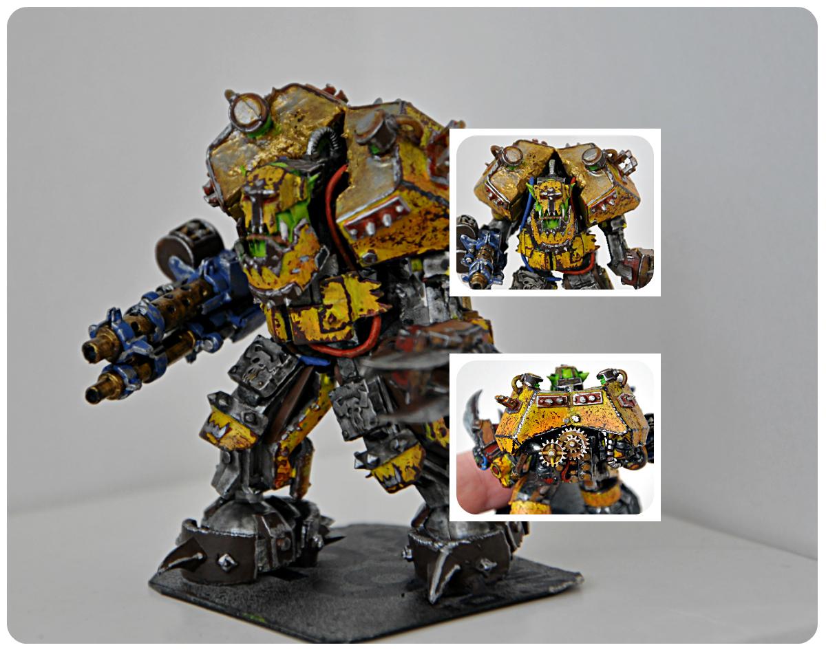 Boss, Conversion, Custom, Mega, Meganob, Orks, Waaagh, Warhammer Fantasy