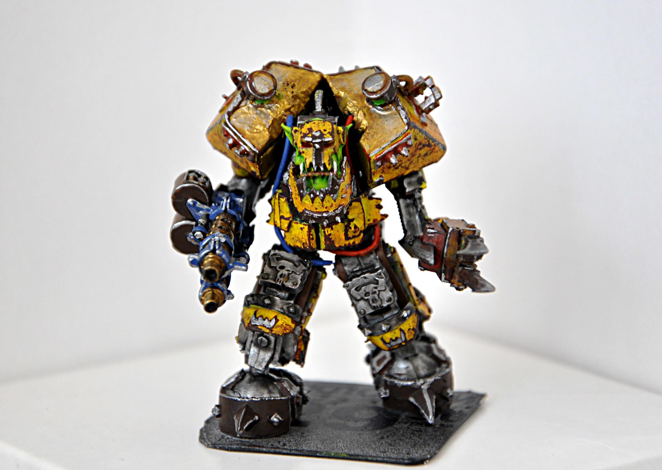 Boss, Conversion, Custom, Mega, Meganob, Orks, Waaagh, Warhammer Fantasy
