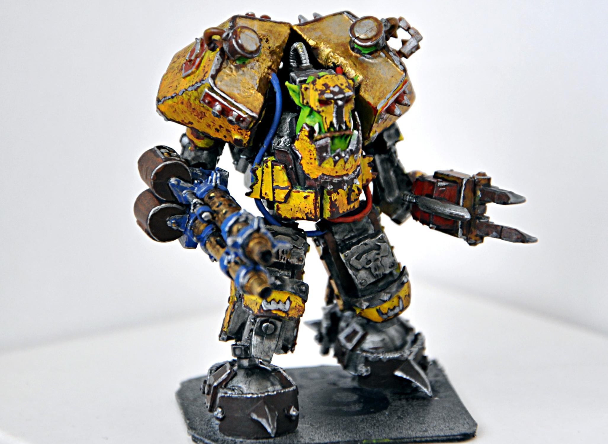 Boss, Conversion, Custom, Mega, Meganob, Orks, Waaagh, Warhammer Fantasy