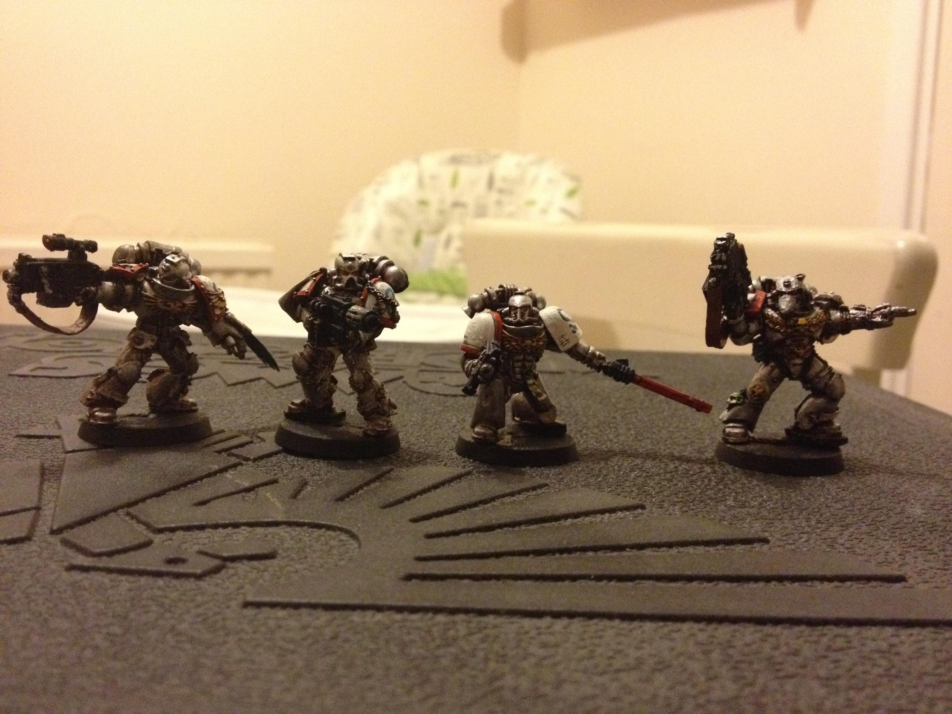 Space Marines, The only Four Painted Iron Snakes