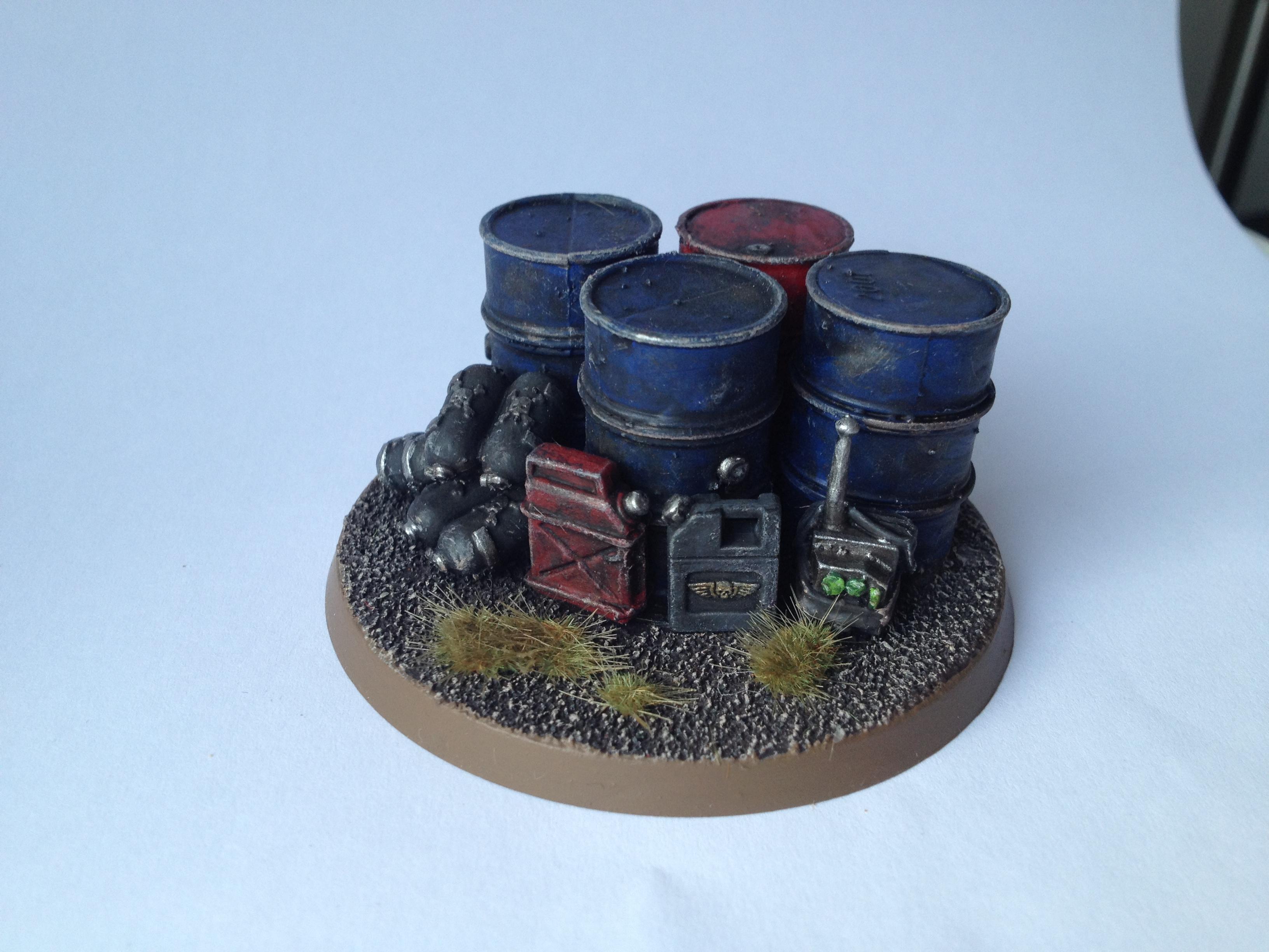 Fuel Dumpe, Jerry Can, Magnet, Objective Marker, Warhammer 40,000