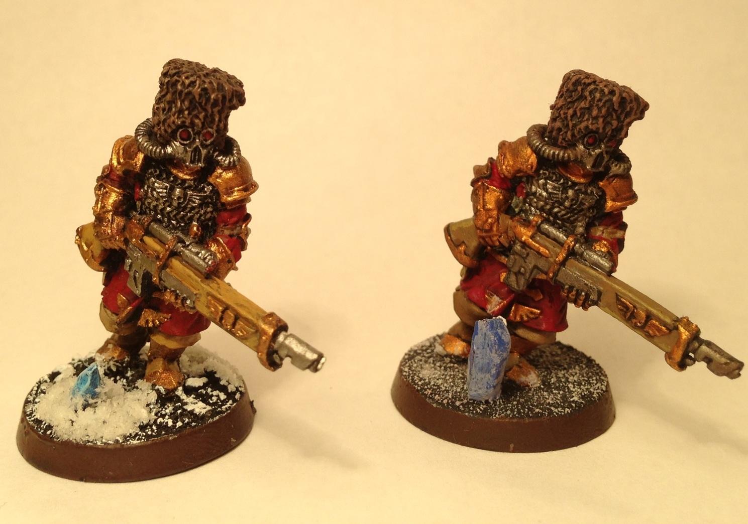 Here they are with bases. Pretty similar eh?