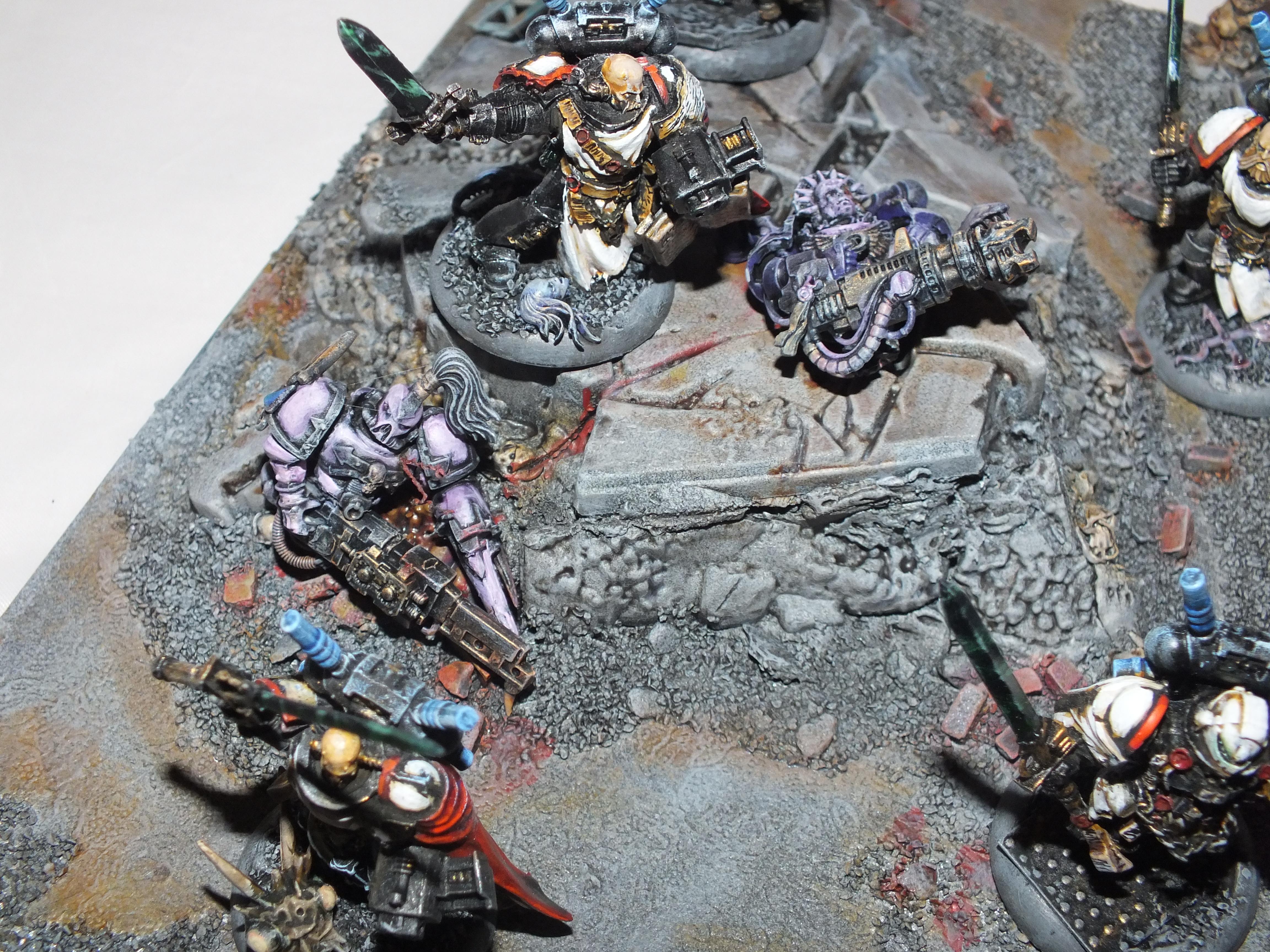 Brotherhood Of The Sword, Chaos Space Marines, Grey Knights, Interceptor, Sword Brethren