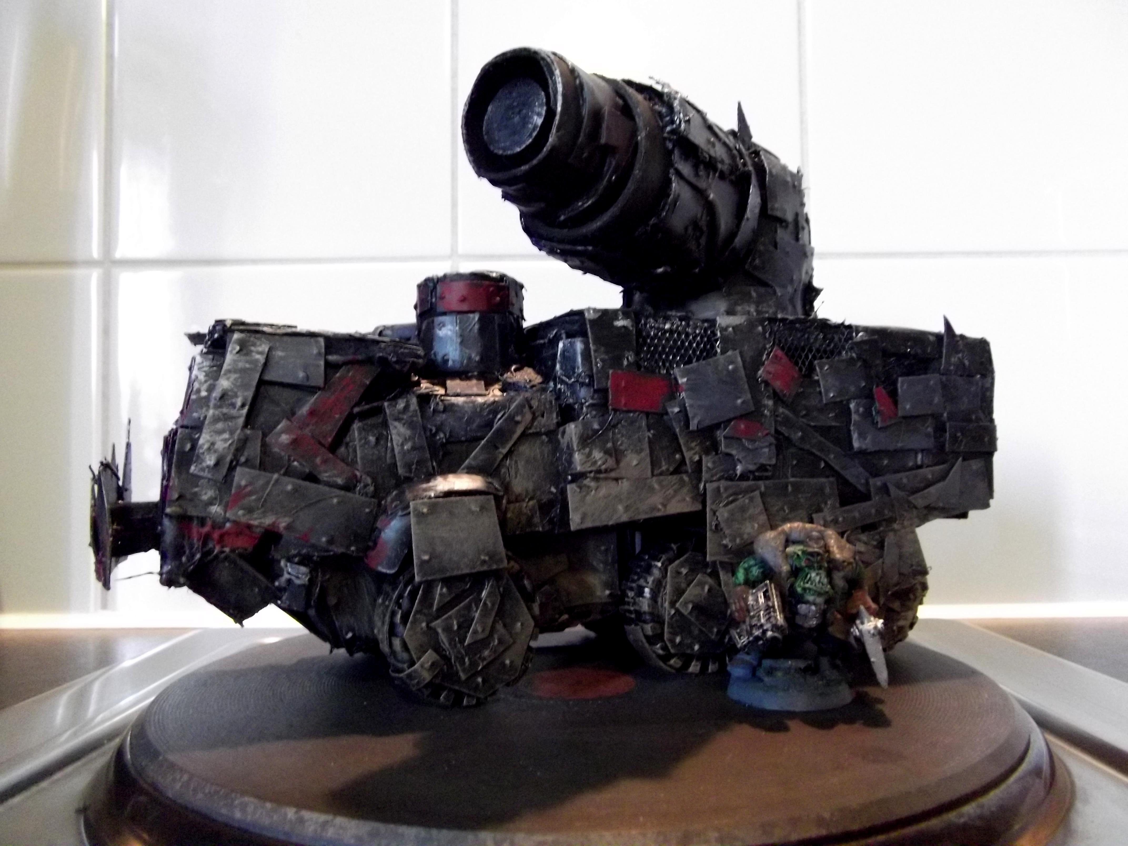 Boomgun, Looted, Orks, Rivets, Scratch Build, Wagon, Warhammer 40,000