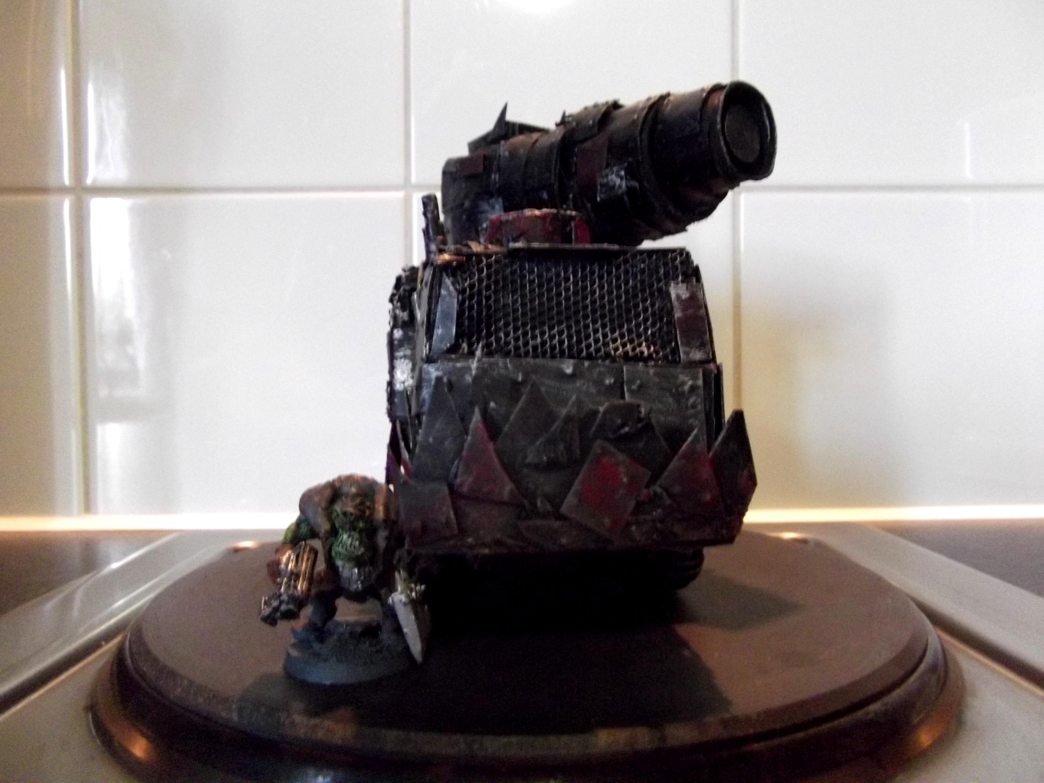 Boomgun, Looted, Orks, Rivets, Scratch Build, Wagon, Warhammer 40,000