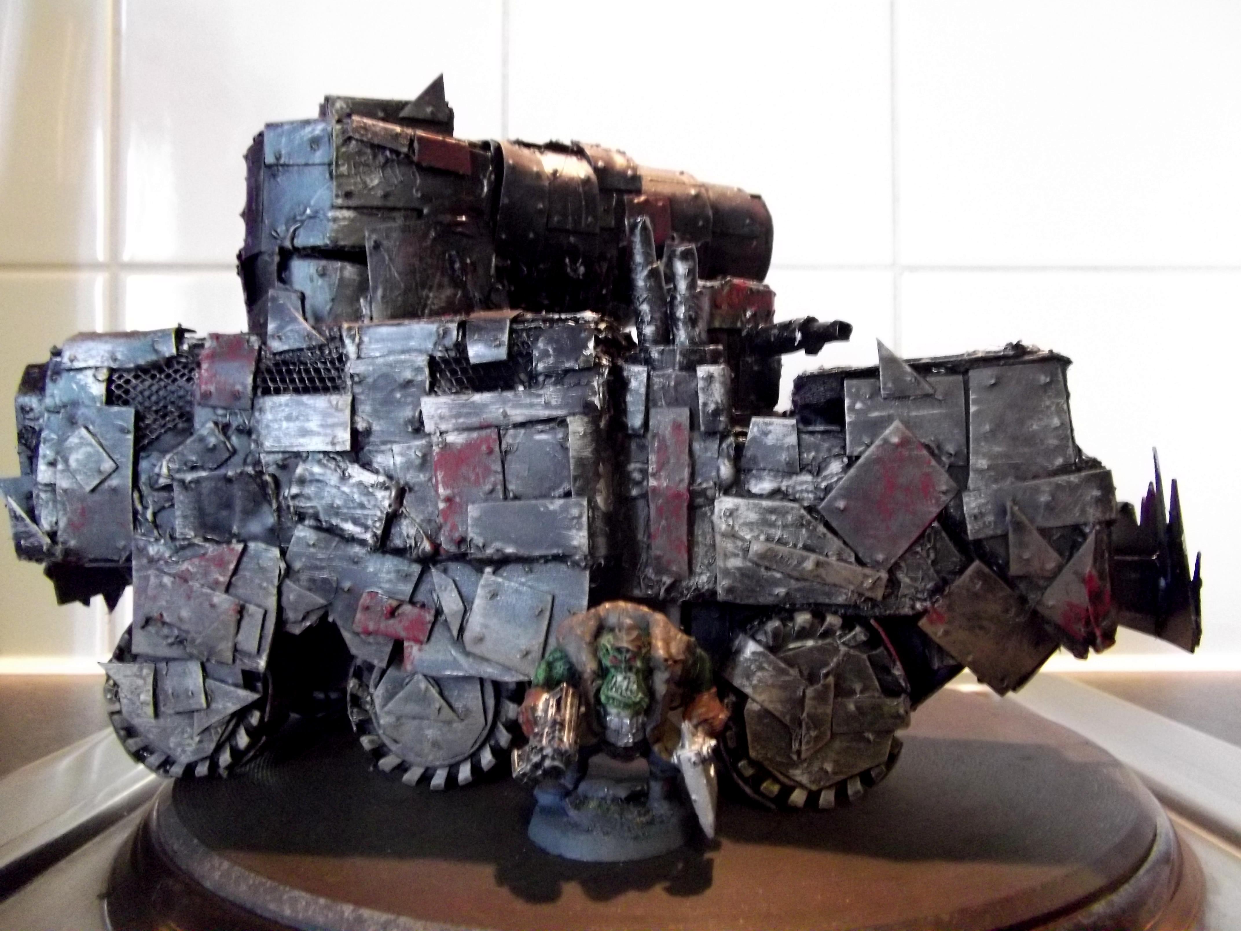 Boomgun, Looted, Orks, Rivets, Scratch Build, Wagon, Warhammer 40,000