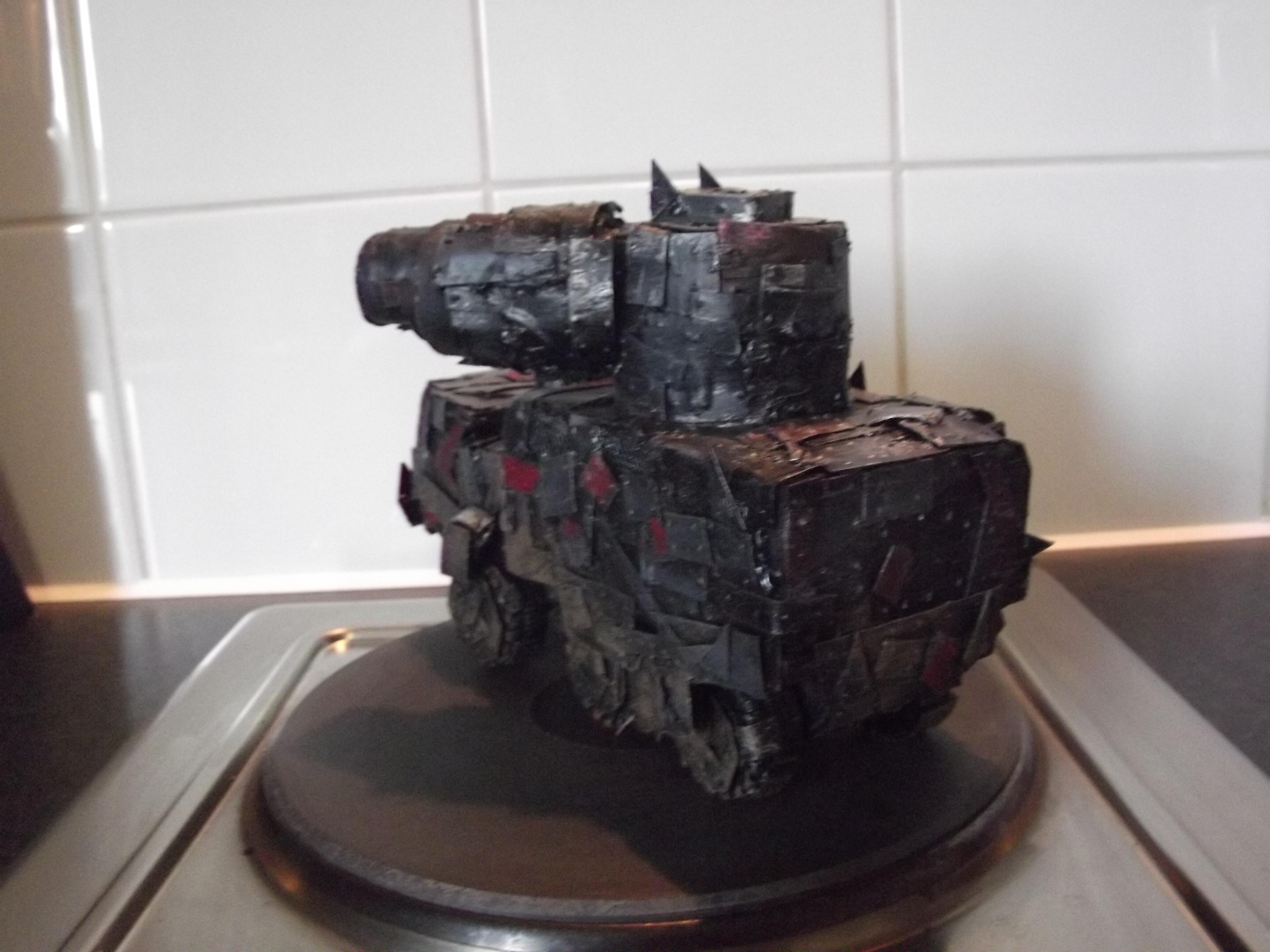 Boomgun, Looted, Orks, Rivets, Scratch Build, Wagon, Warhammer 40,000