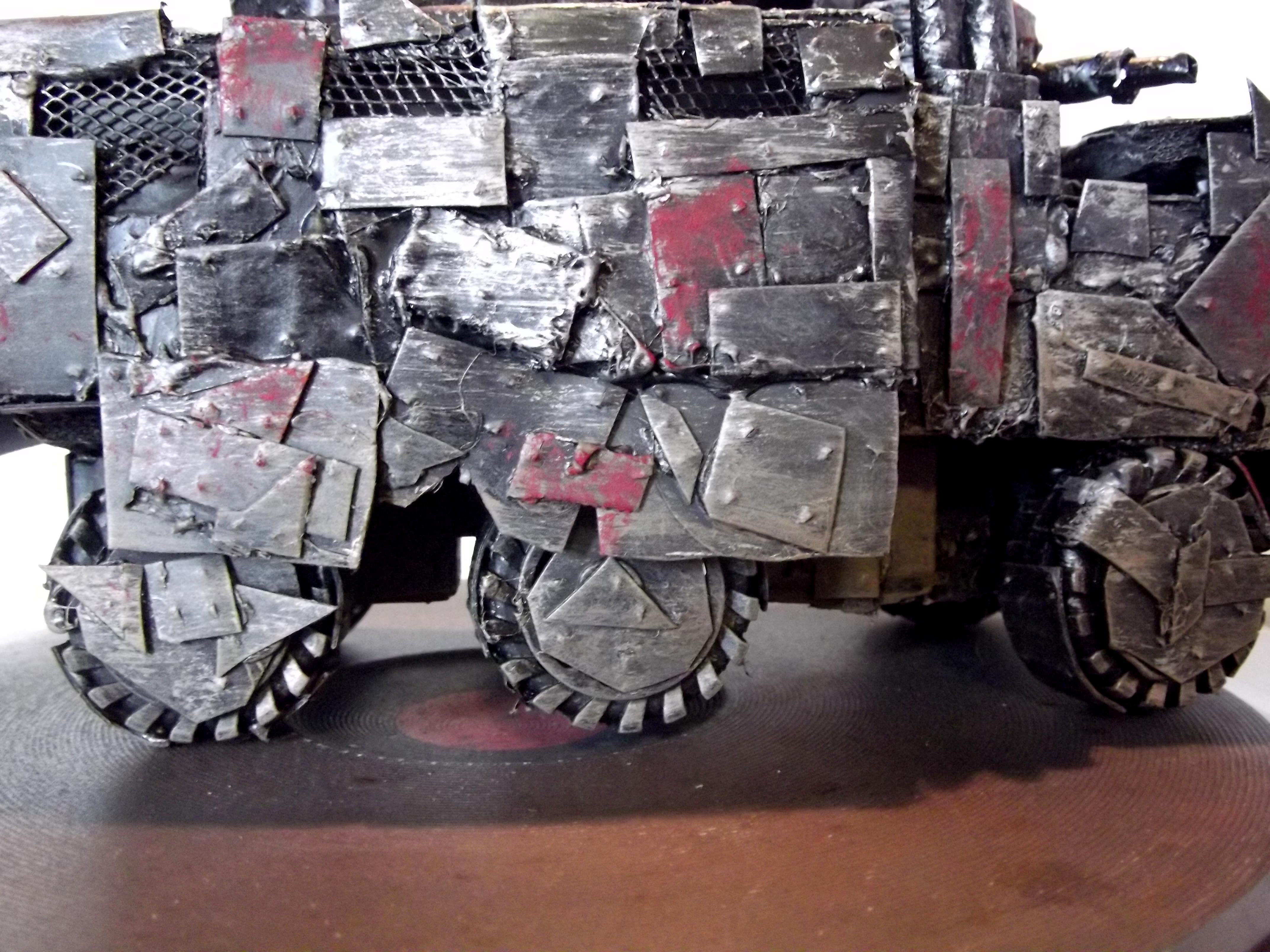 Boomgun, Looted, Orks, Rivets, Scratch Build, Wagon, Warhammer 40,000