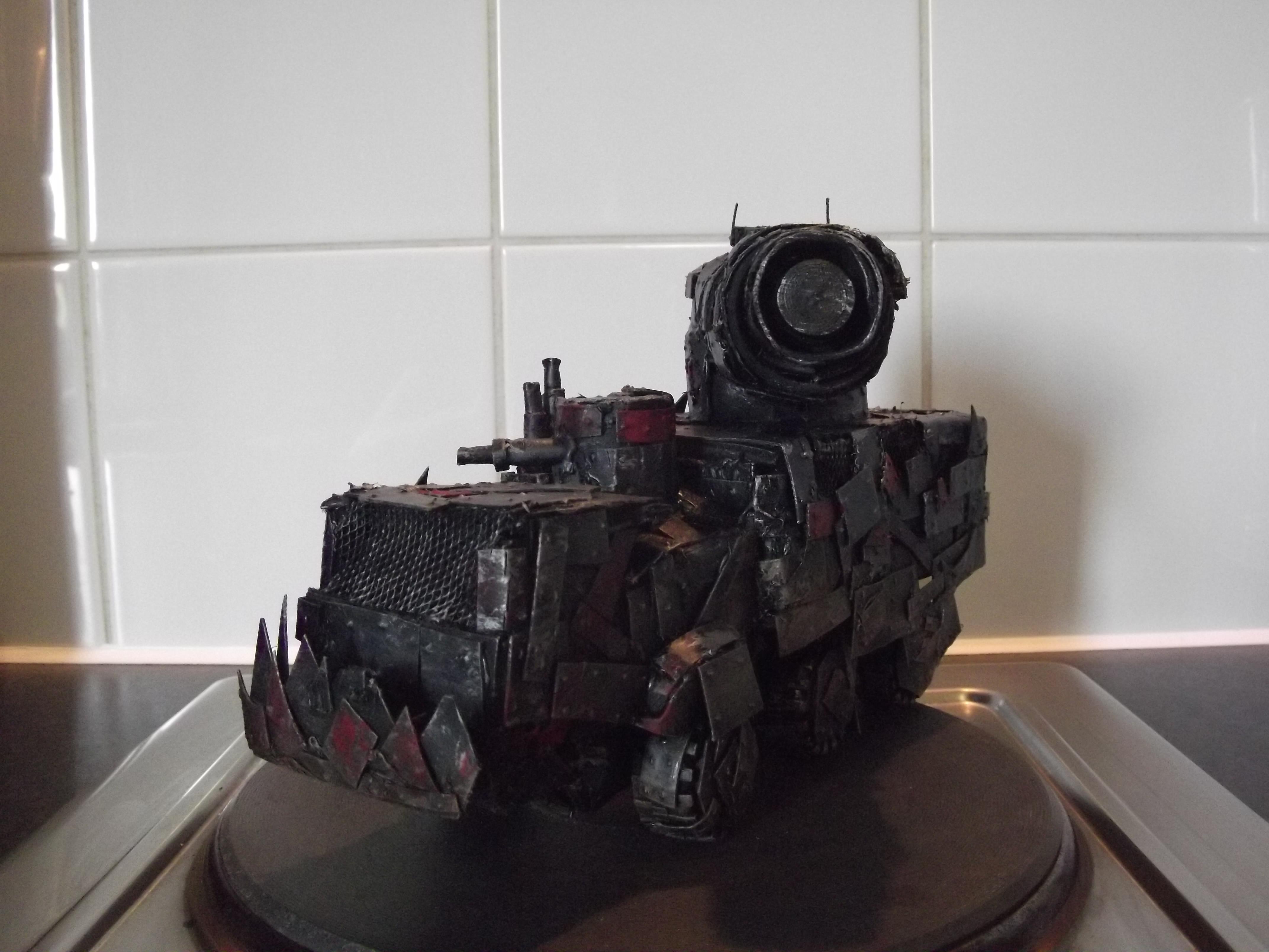 Boomgun, Looted, Orks, Rivets, Scratch Build, Wagon, Warhammer 40,000