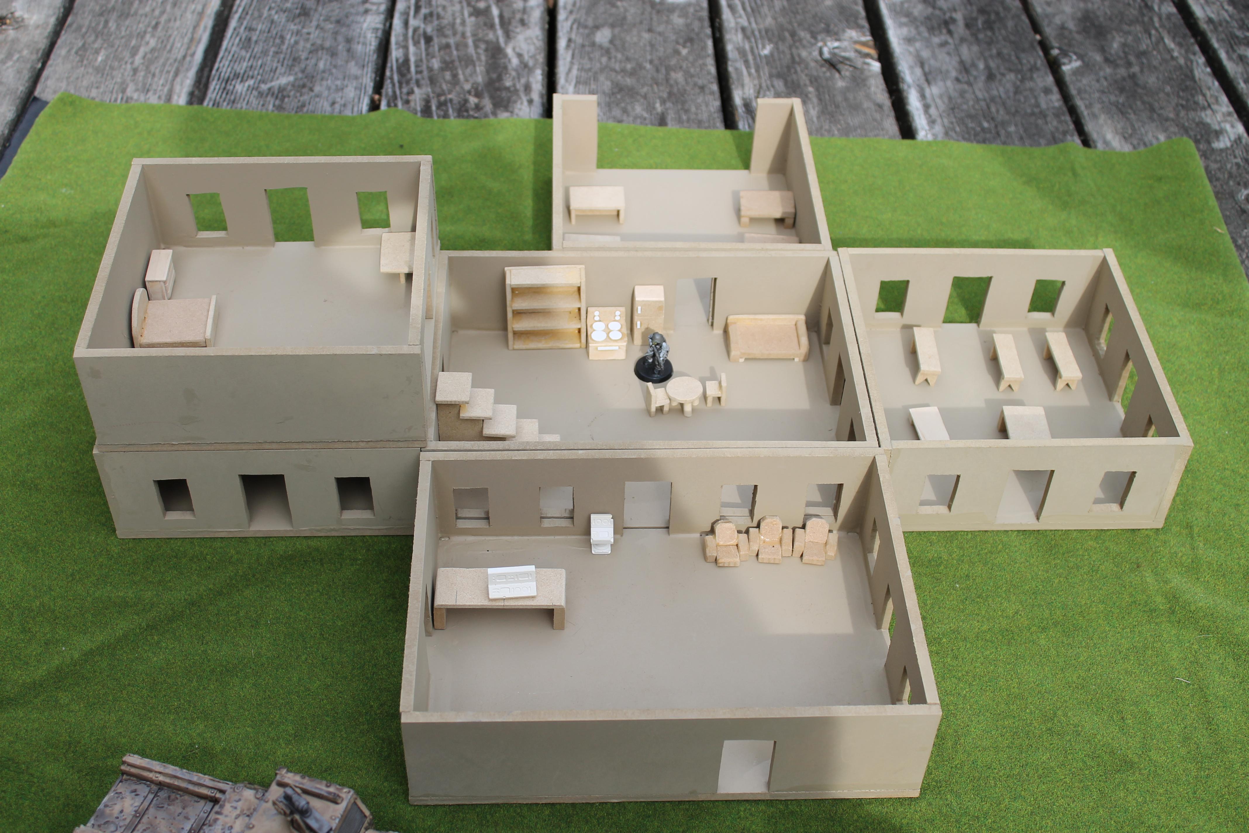 Buildings, Interior, Terrain