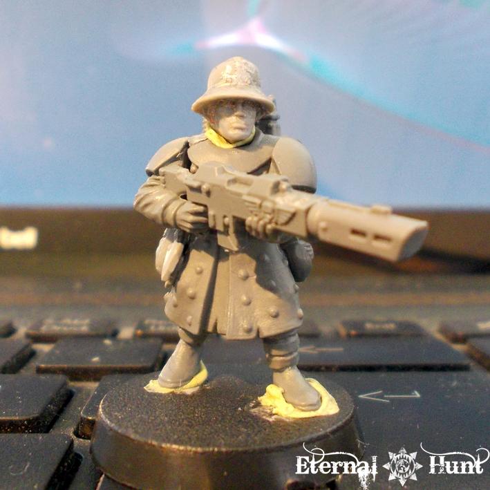 Conversion, Haaruthian Dragoons, Imperial Guard, Inq28, Inquisimunda, Inquisitor, Veteran, Warhammer 40,000, Work In Progress