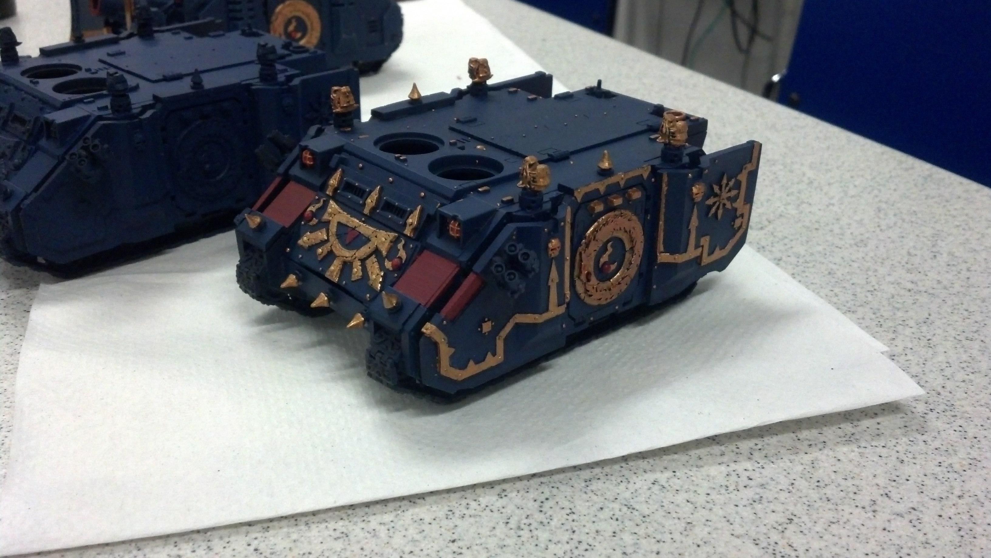 Chaos, Chaos Space Marines, Forge World, Rhino, Thousand Sons, Warhammer 40,000